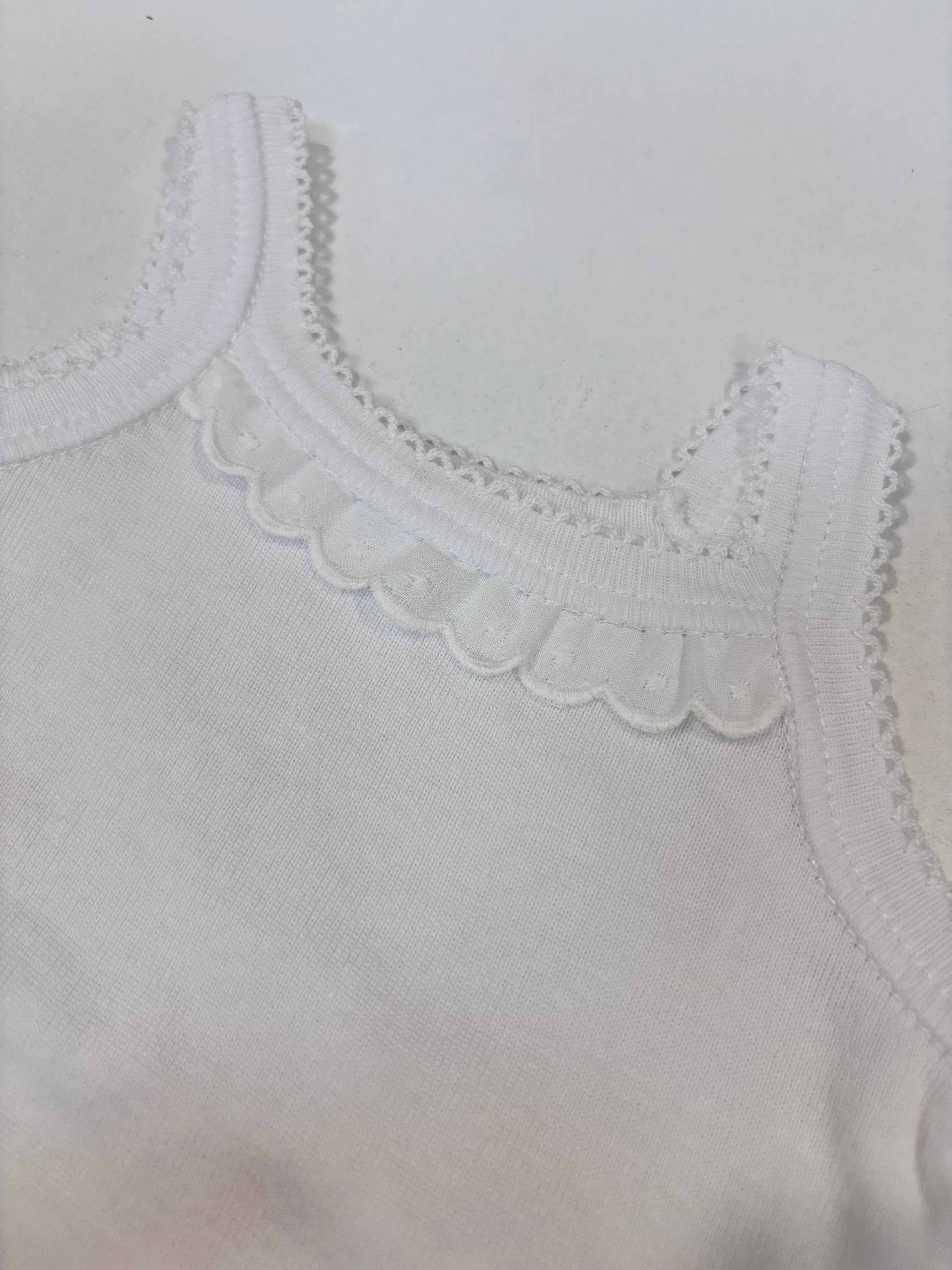 Body tirantes dientes rata blanco Calamaro 1678