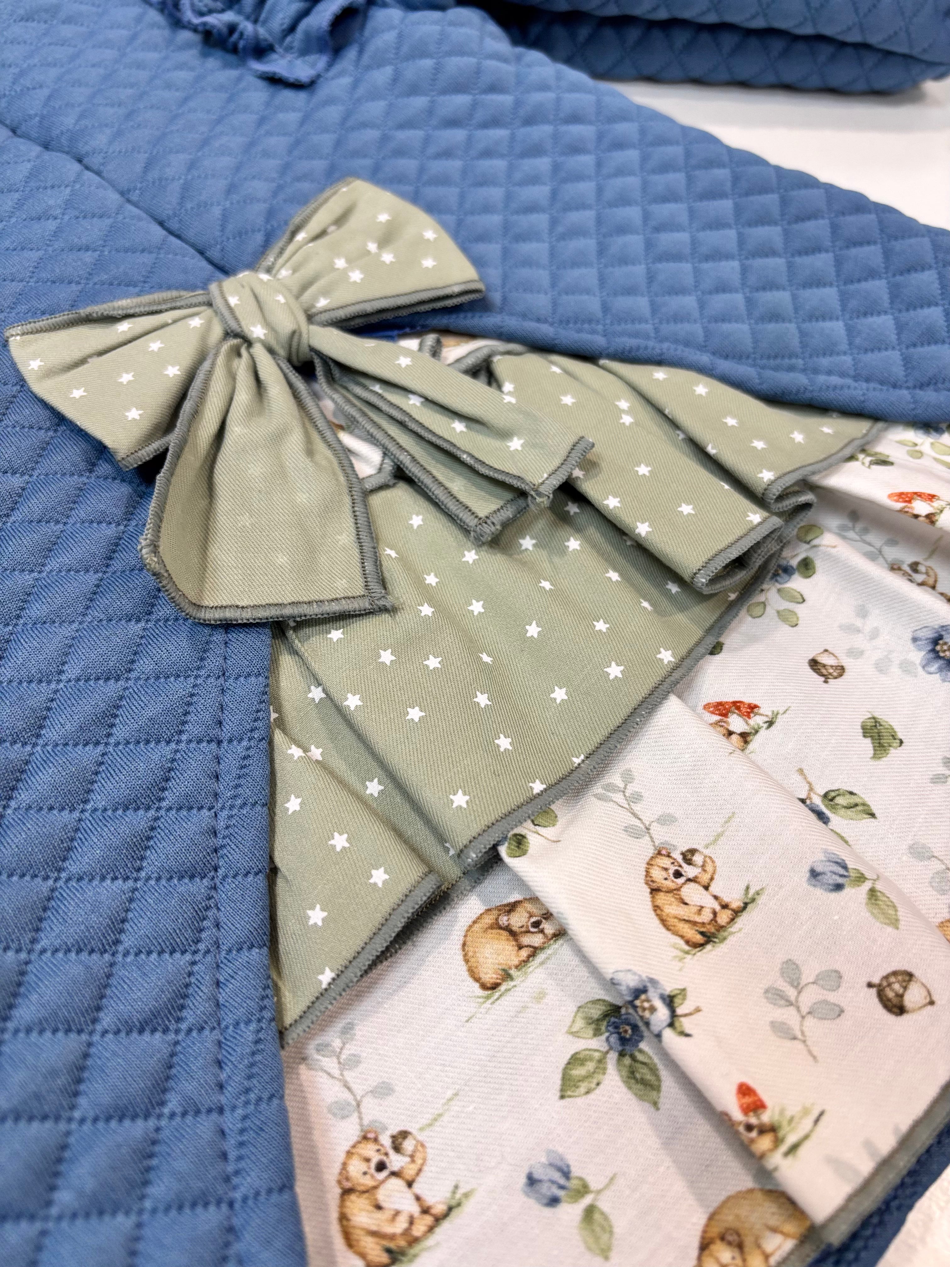 Vestido osos azul coco acqua 80251