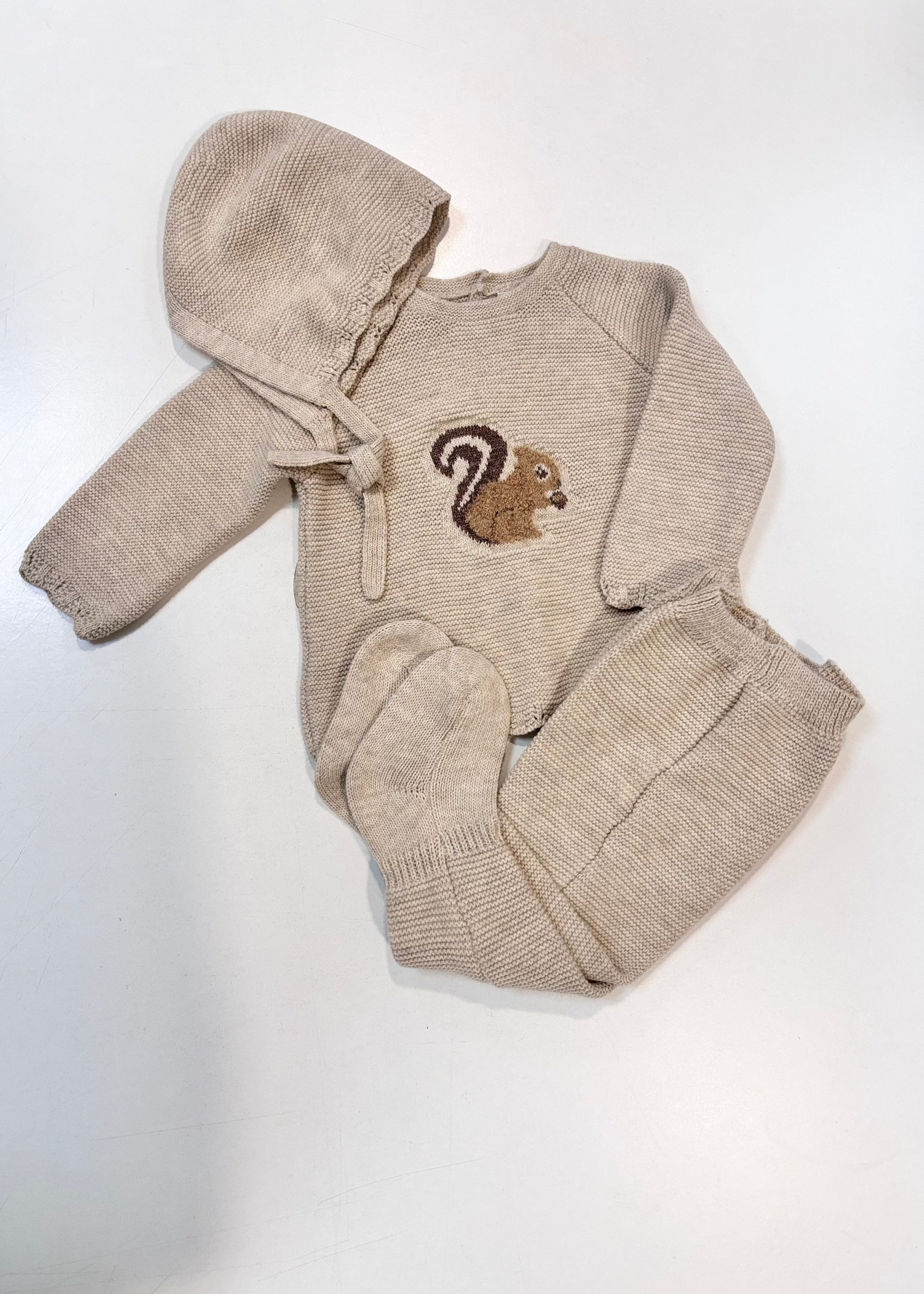 Conjunto con capota bebe Martin aranda 11069