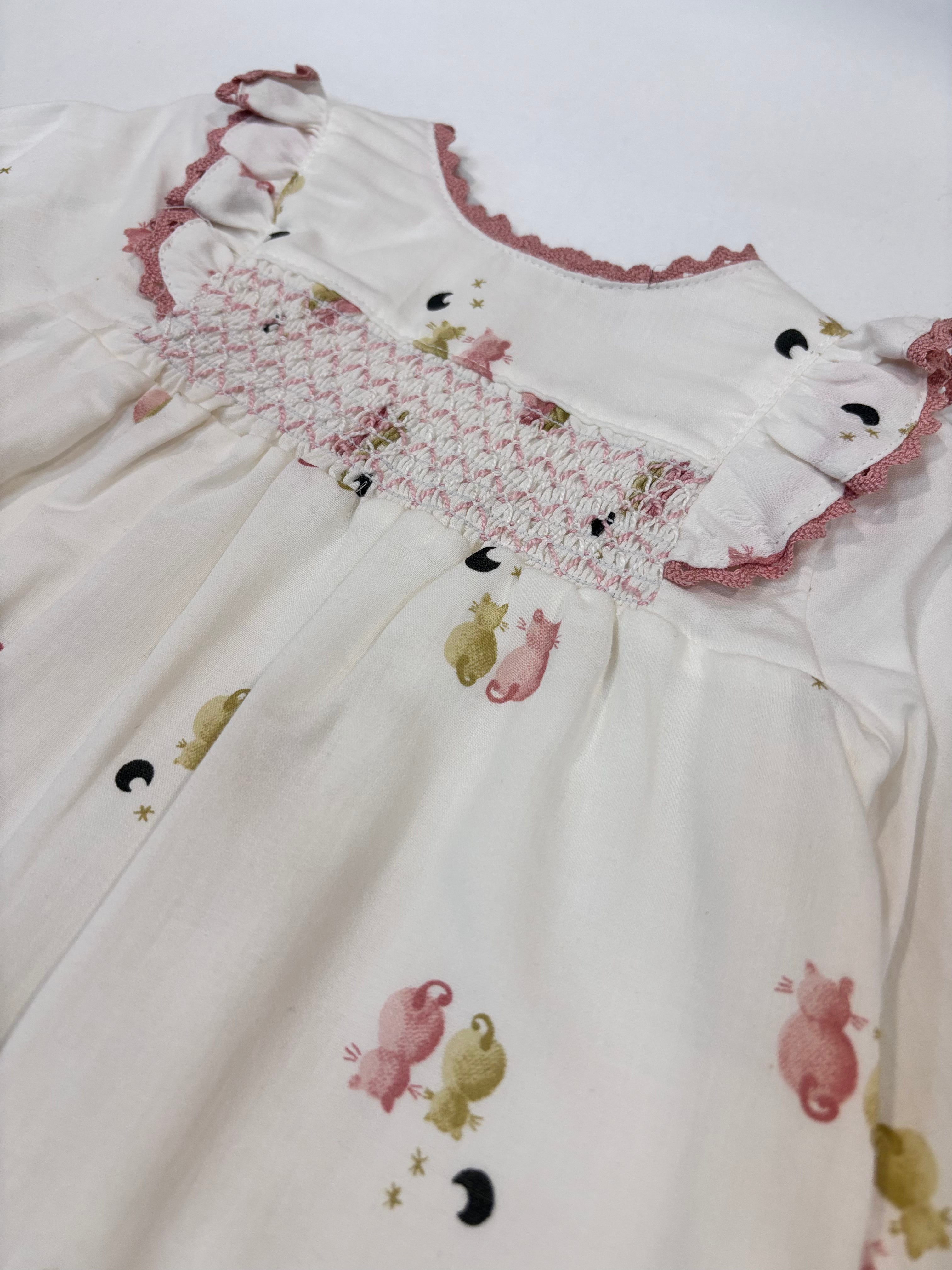 Vestido gatitos coco acqua 70755