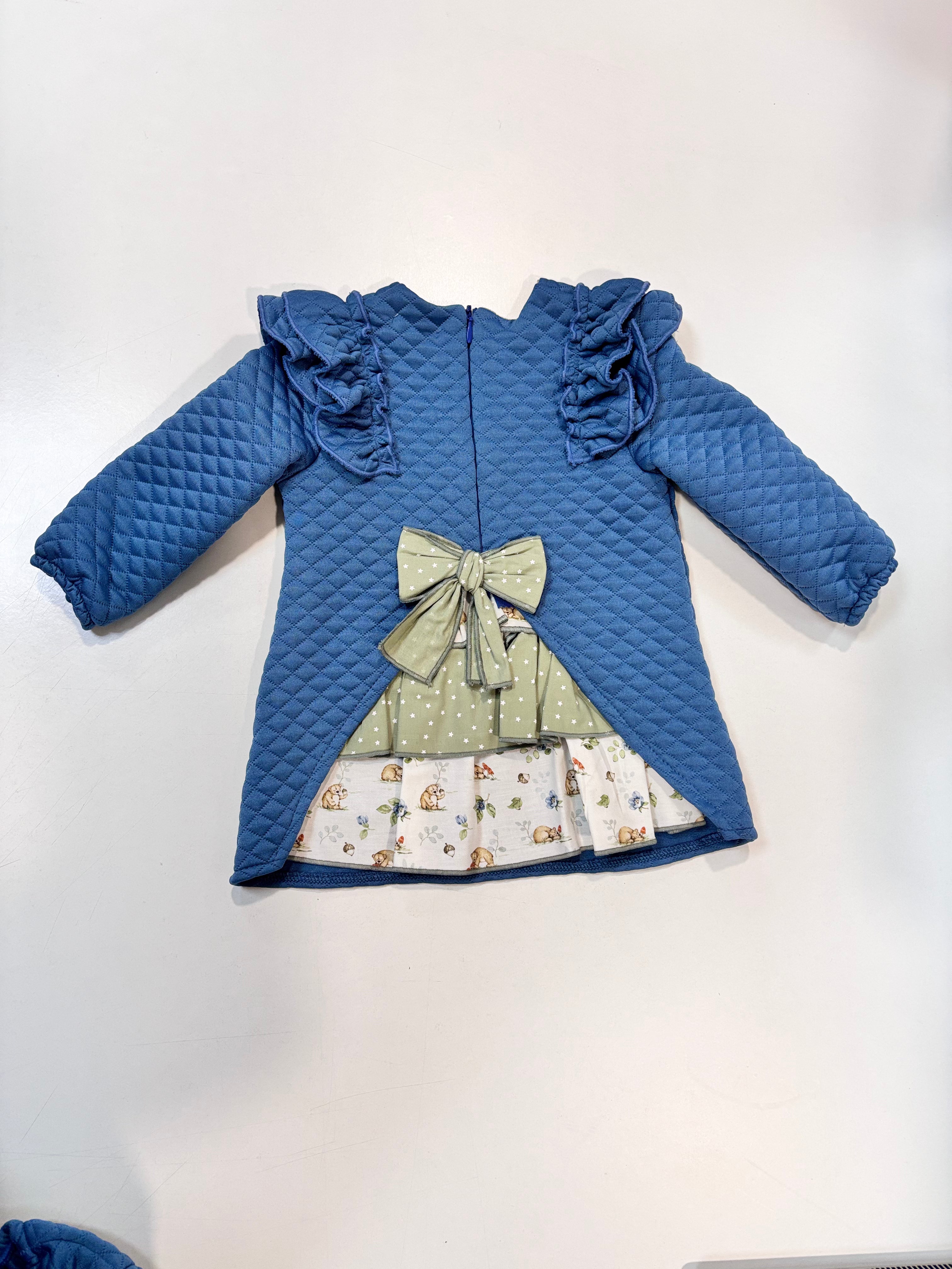 Vestido osos azul coco acqua 80251