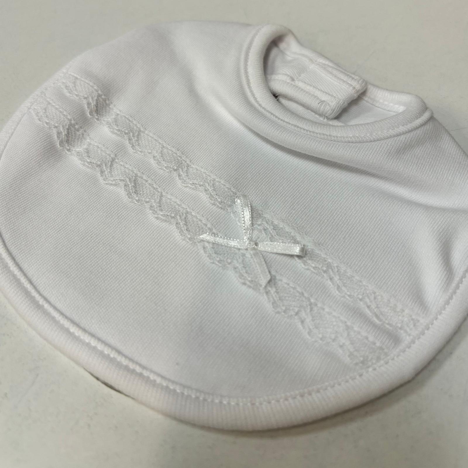 Pack 2 baberos puntilla 74021