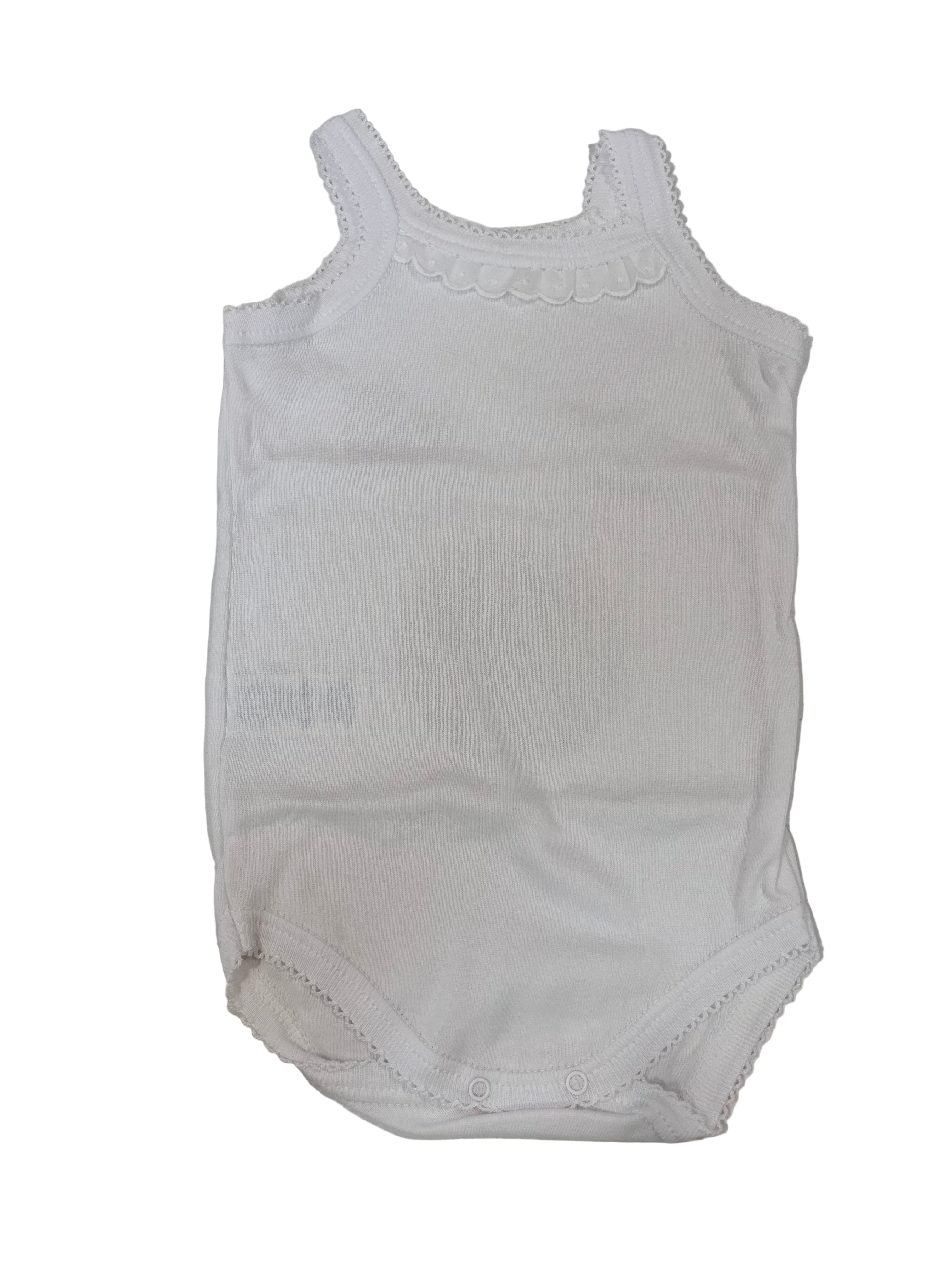 Body tirantes dientes rata blanco Calamaro 1678