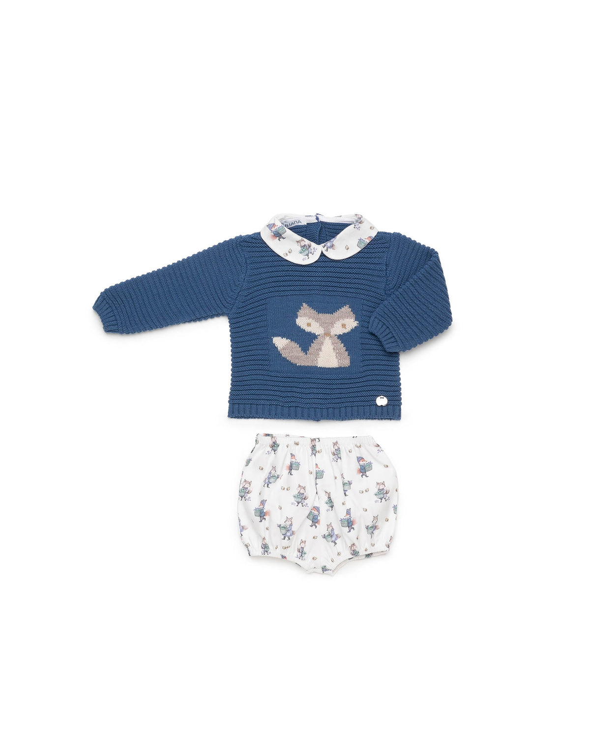 Conjunto bebé niño Juliana zorritos 26588, prendas coordinadas, otoño invierno 2026/27