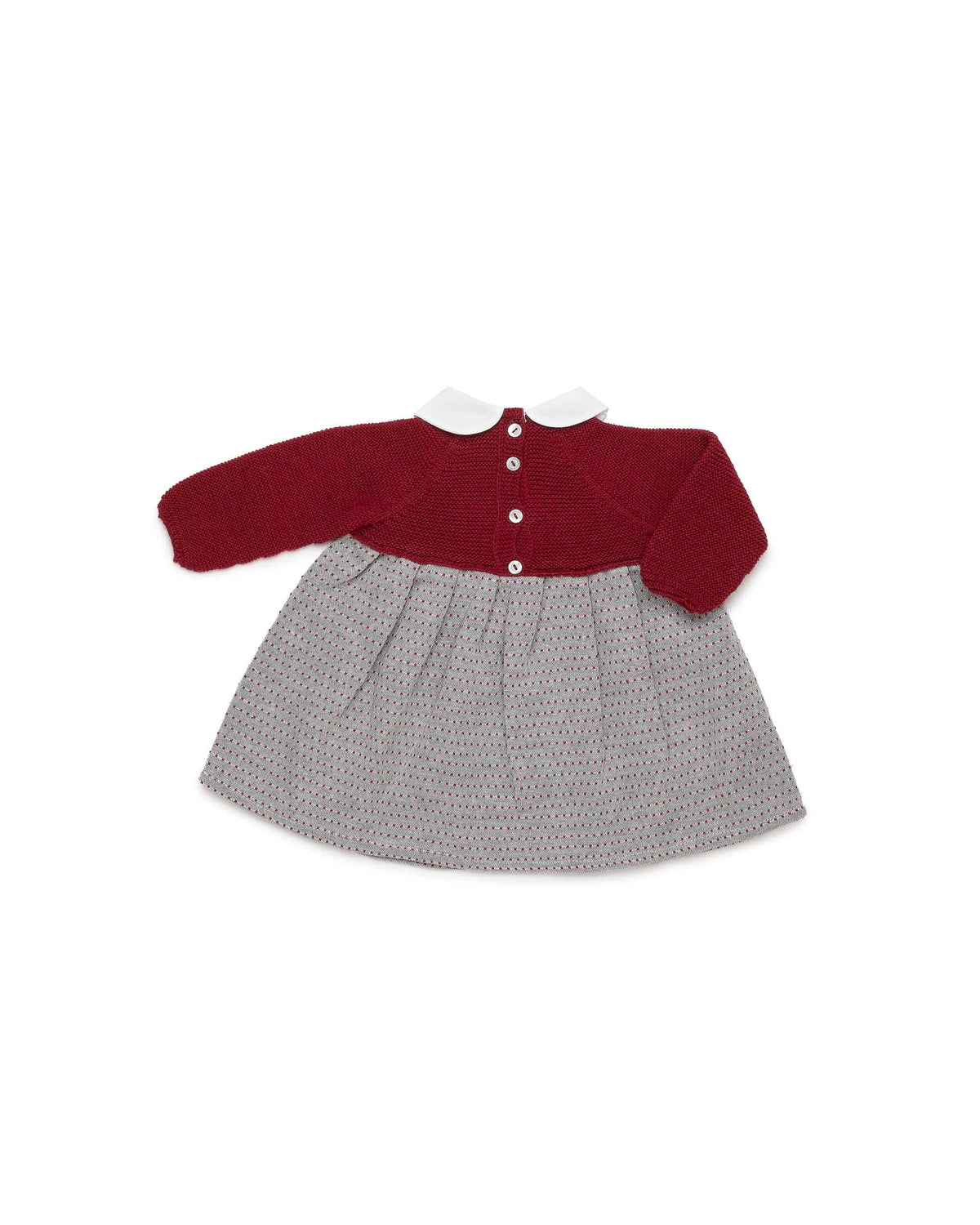 Vestido Juliana punto y motas 26657, fotografía oficial 3, otoño invierno 2026/27