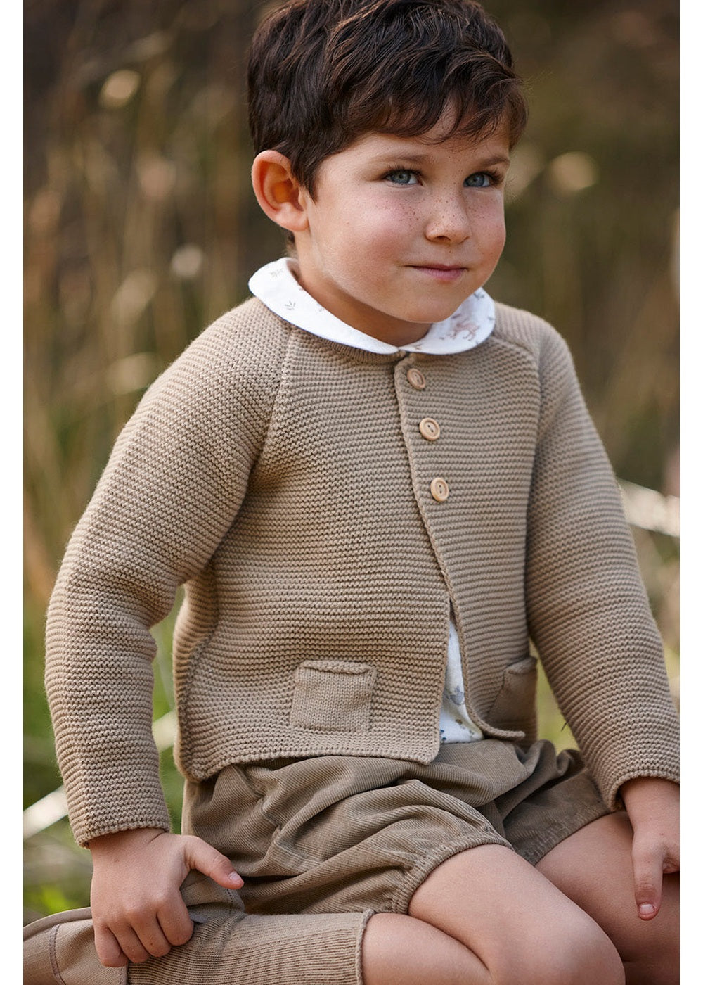 Conjunto bebé niño Juliana chaqueta y pana animalitos 26692, colección otoño invierno 2026/2027