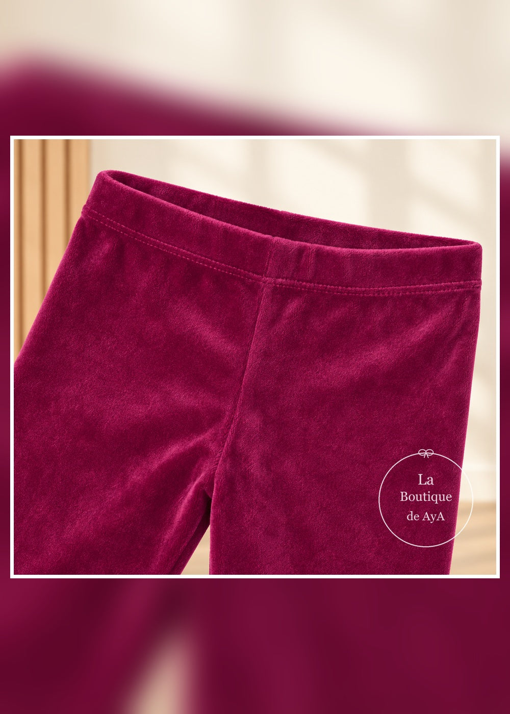 Conjunto lazos y leggings framboise niña Mayoral 04739: detalle de la prenda inferior