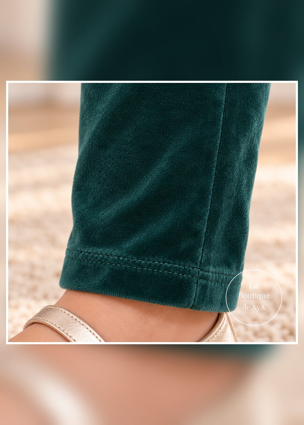 Conjunto leggings lazos nenúfar niña Mayoral 04739 - Detalle de tejido y acabado