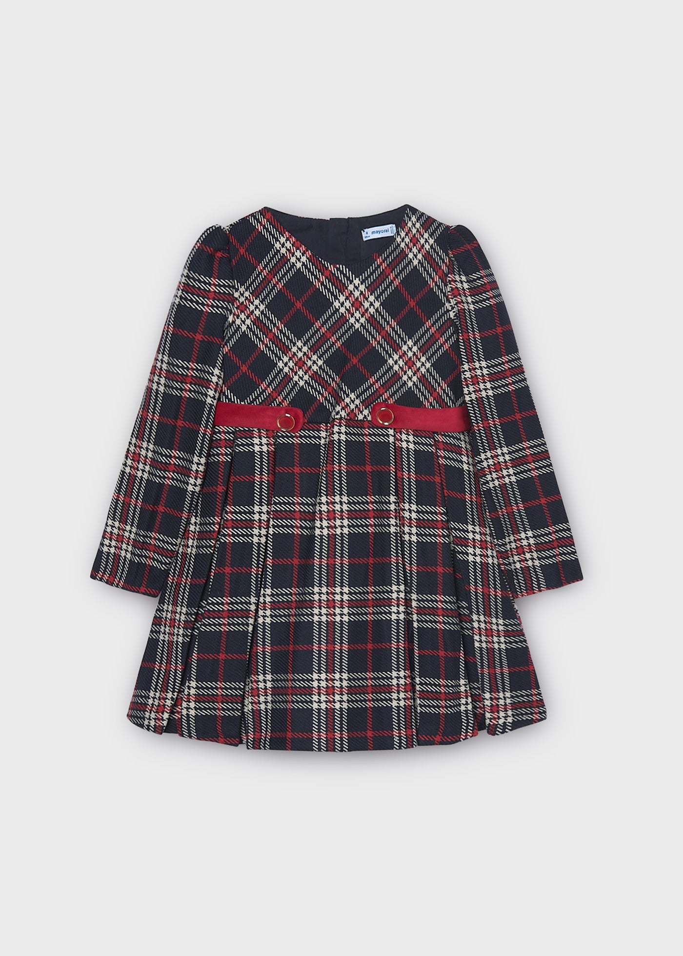 Vestido cuadros Marino Mayoral para niña - imagen 4
