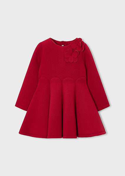 Vestido neopreno Framboise Mayoral para niña - imagen 4