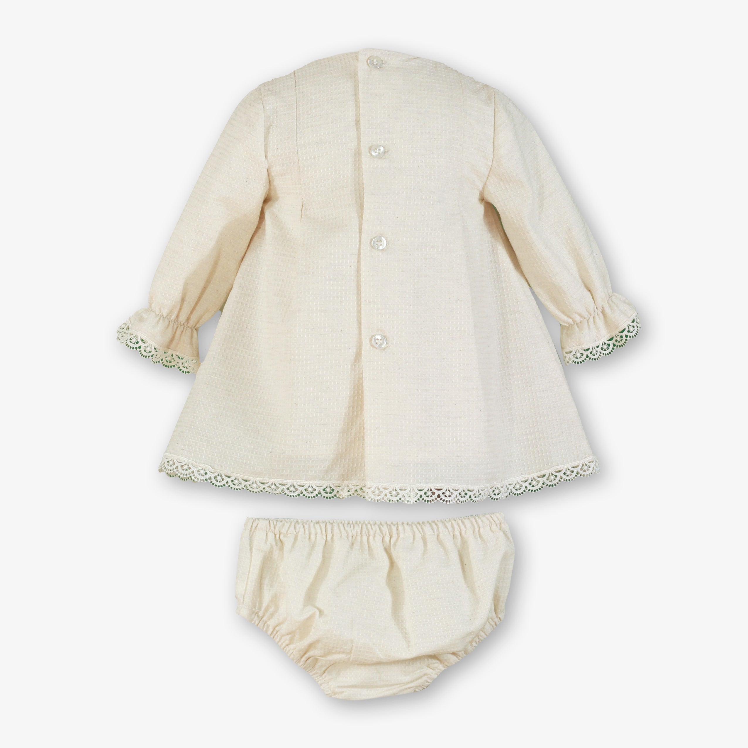 Vestido braguita bebé Miranda 20-VB - vista trasera