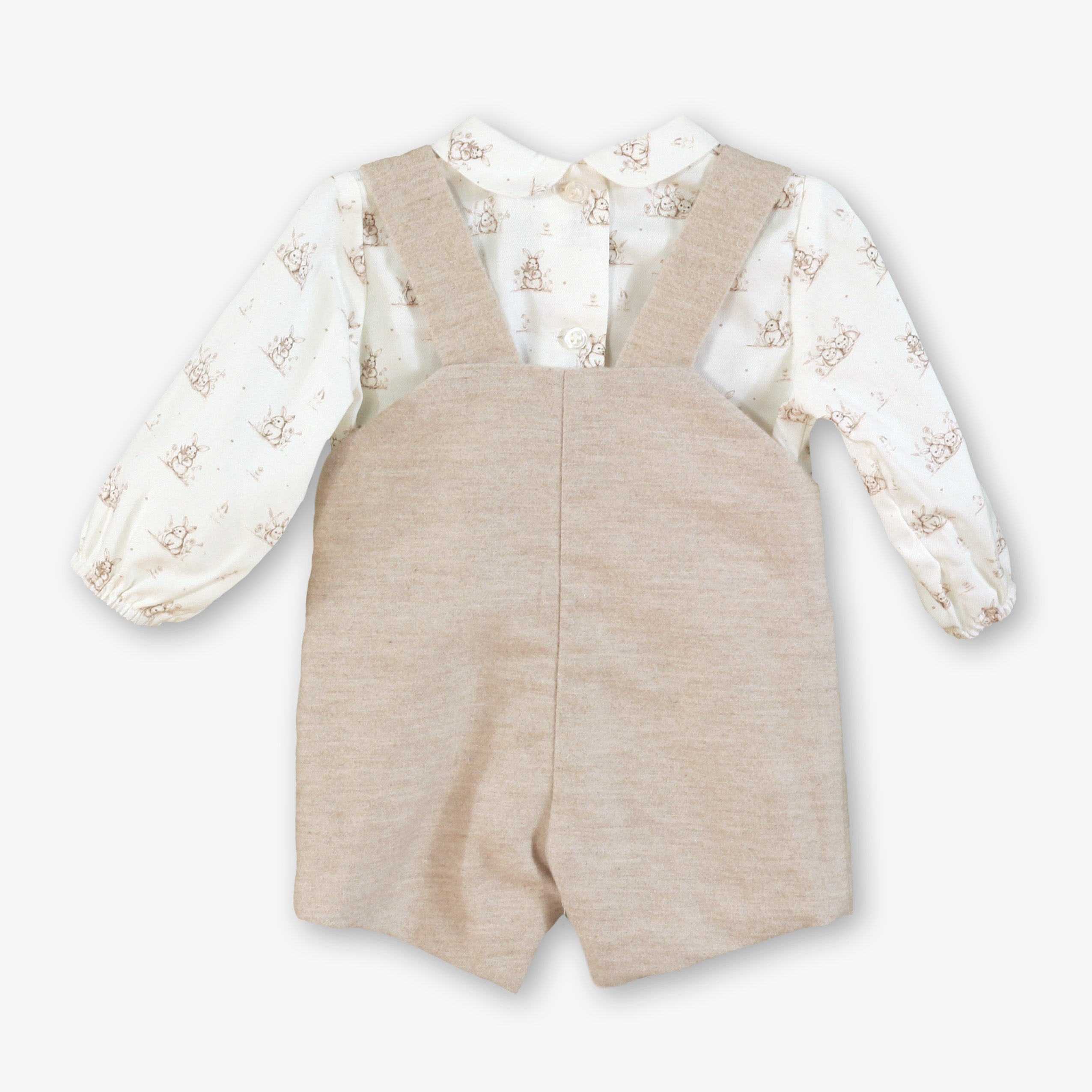 Camisa peto bebé niño Miranda 28-23 - vista trasera
