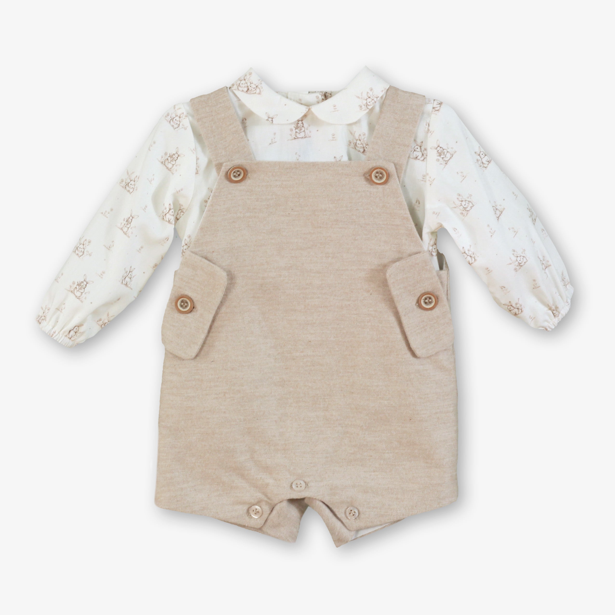 Camisa peto bebé niño Miranda 28-23 - vista delantera