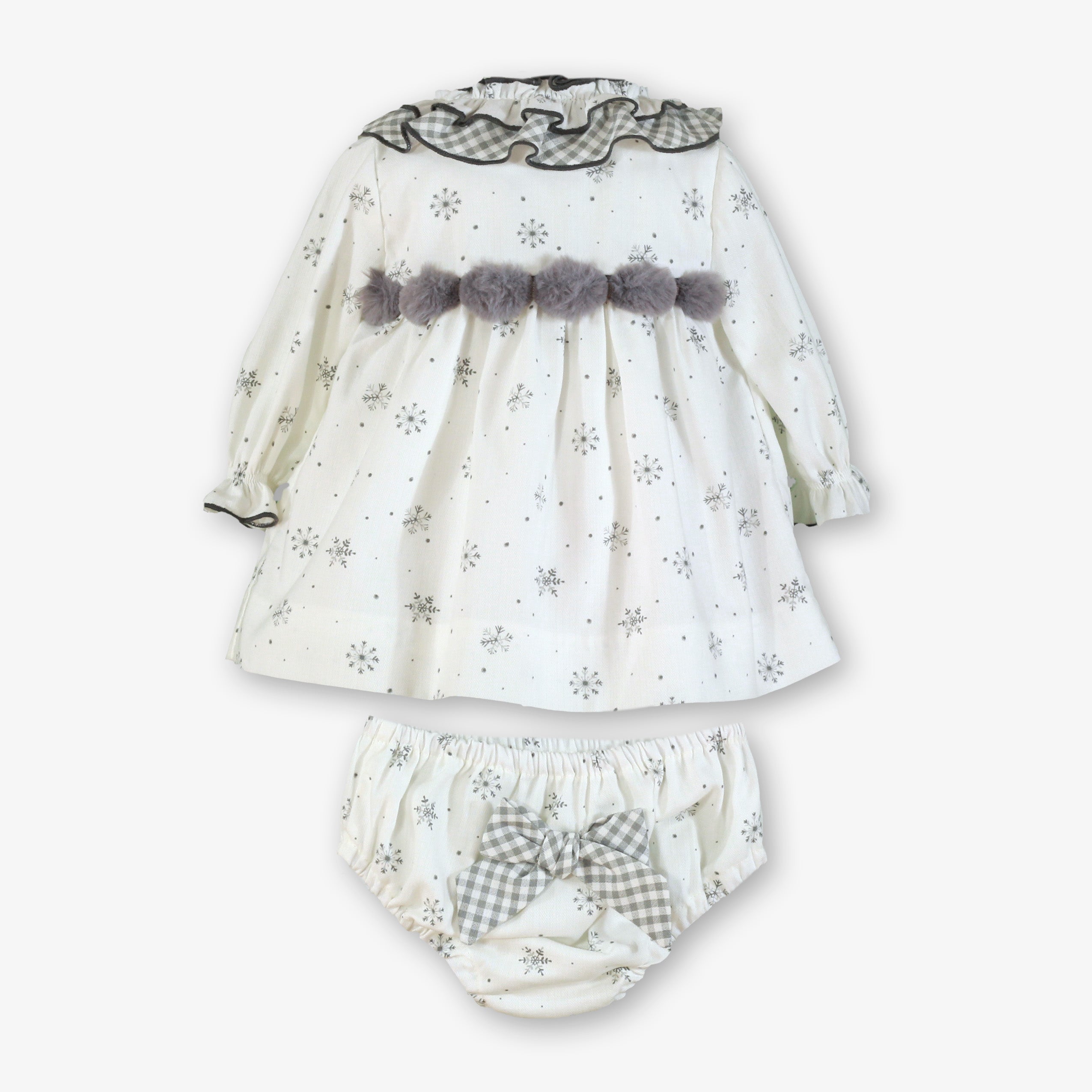 Vestido braguita bebé Miranda 34-VB - vista trasera