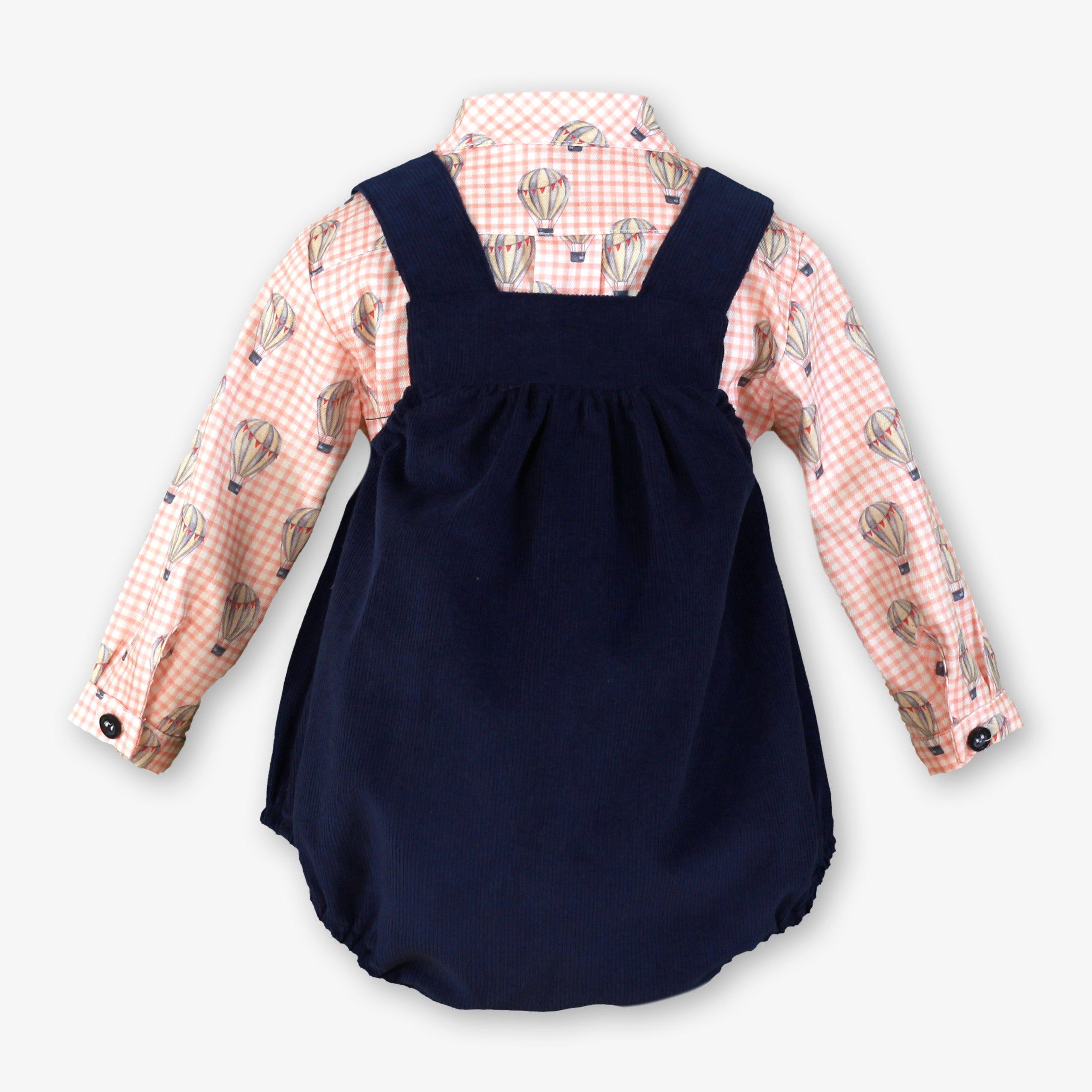 Conjunto bebé niño Miranda 46-23 - vista trasera