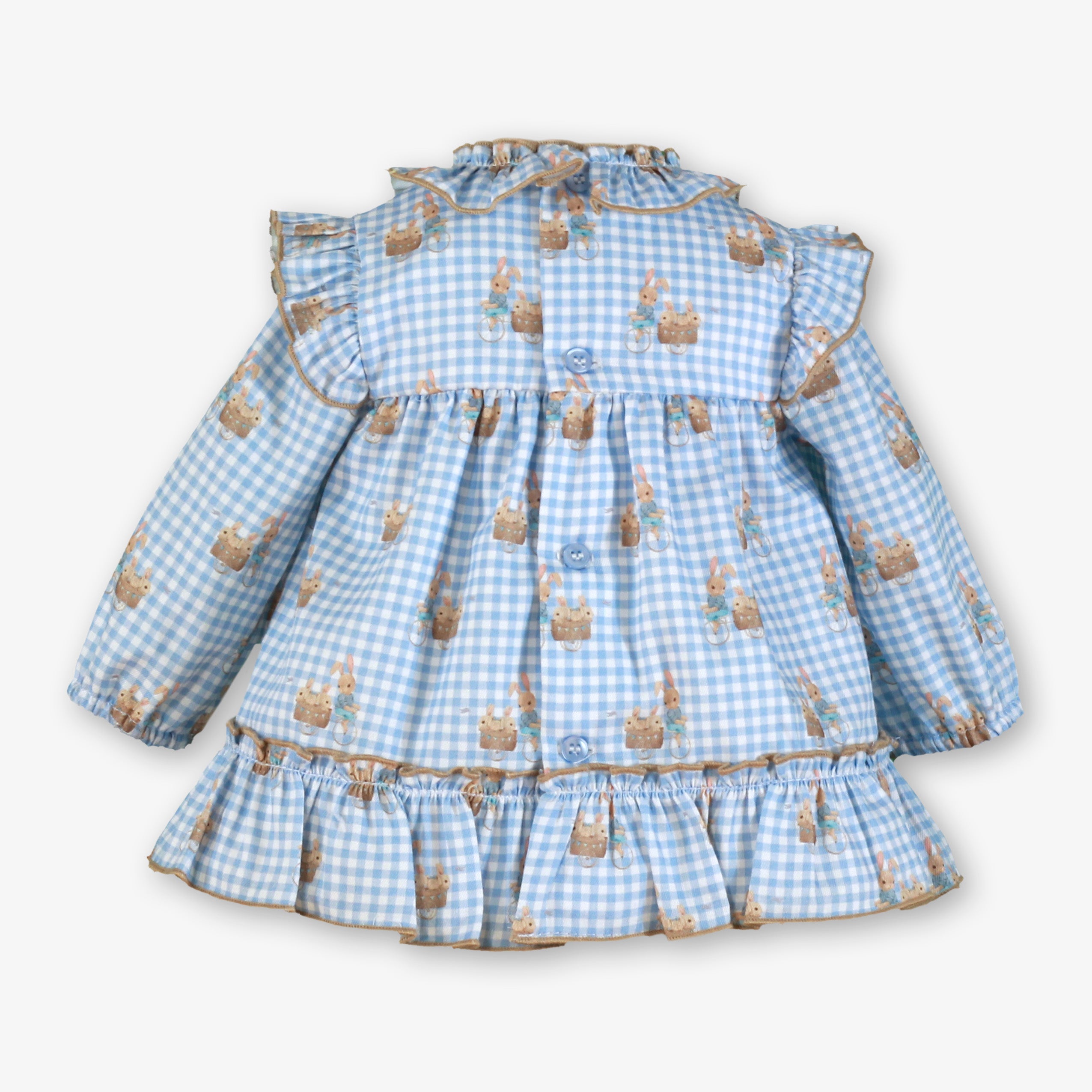 Vestido bebé Miranda 48-V - vista trasera