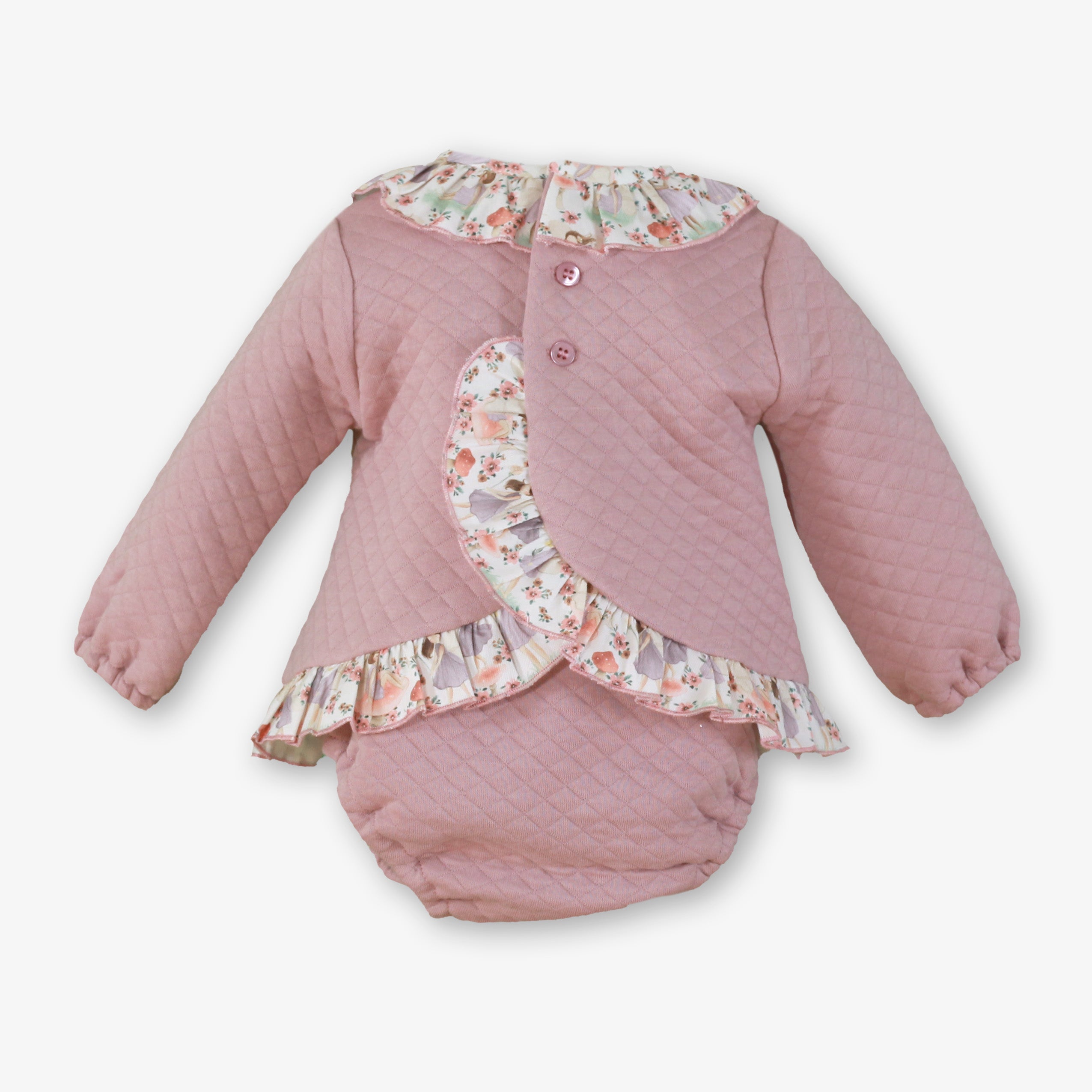 Conjunto bebé niña Miranda 50-23 - vista trasera