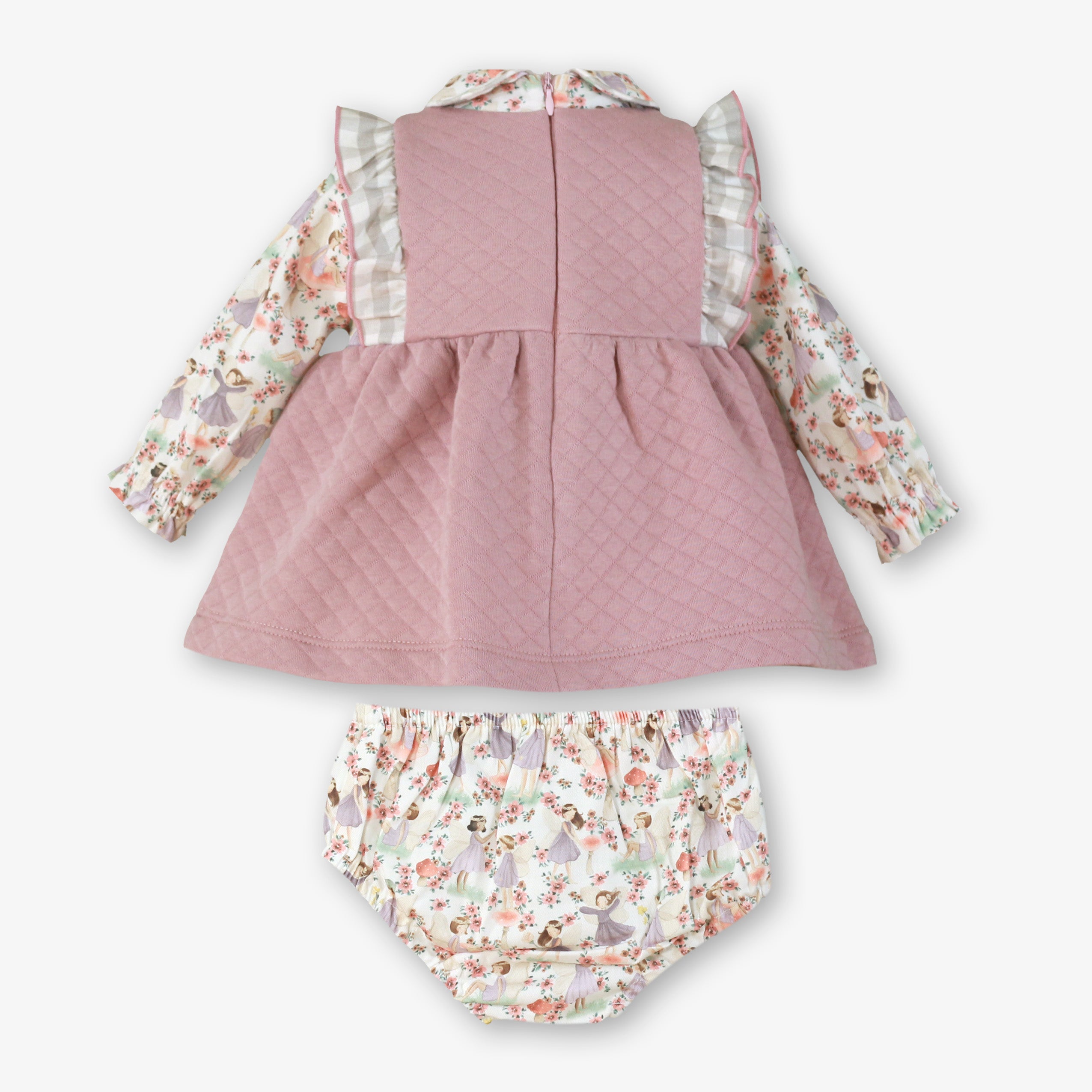Vestido braguita bebé Miranda 50-VB - vista trasera