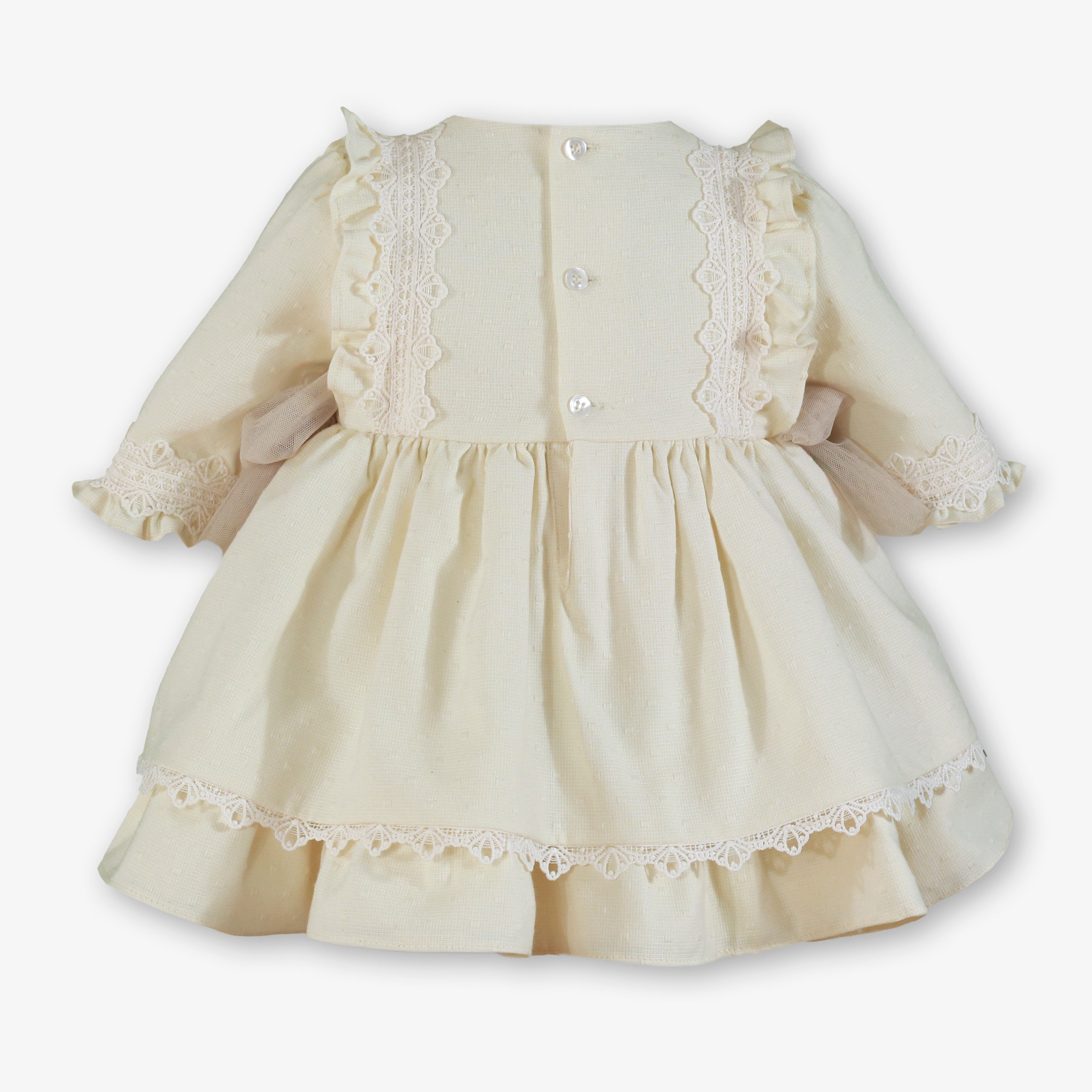 Vestido bebé Miranda 120-V - vista trasera