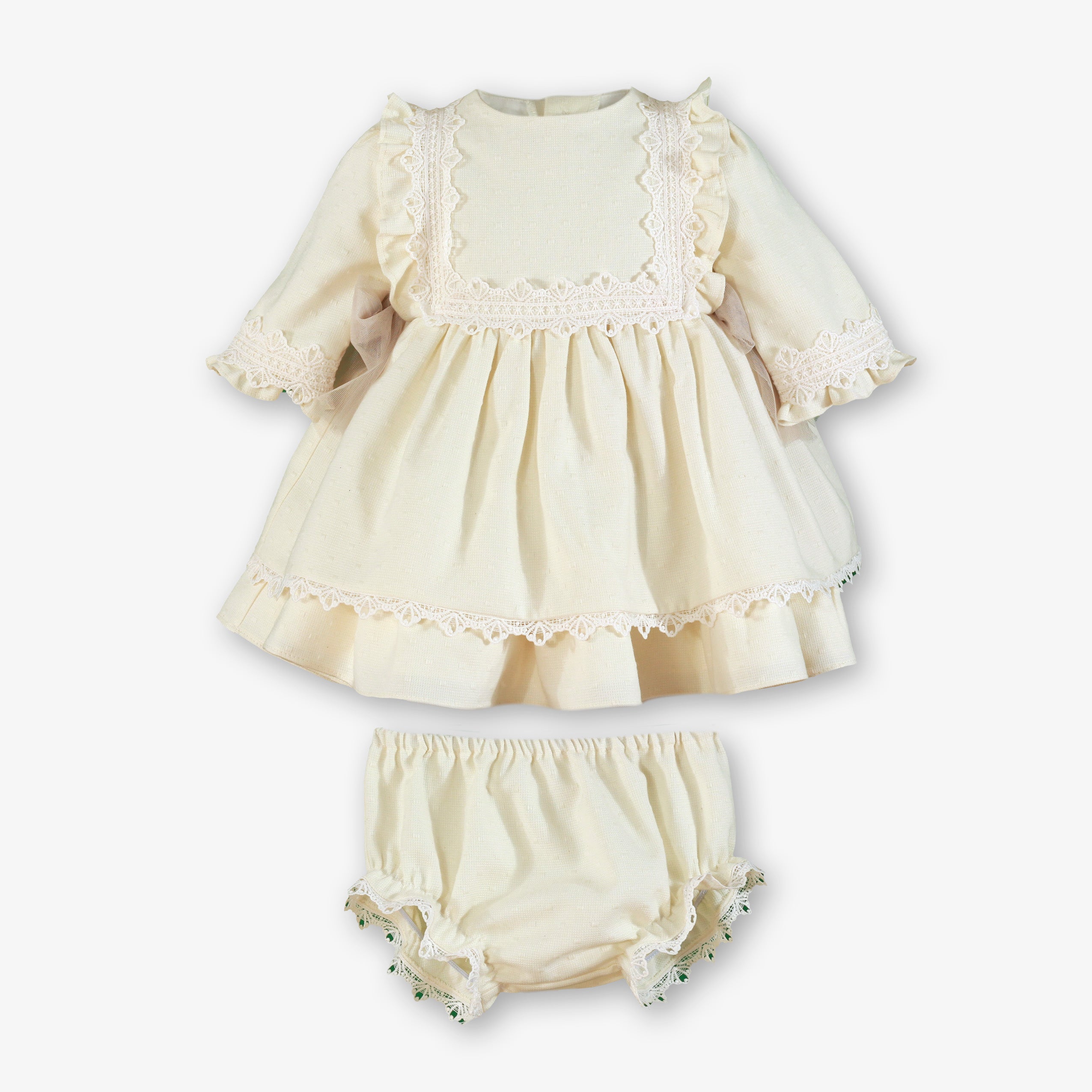 Vestido braguita bebé Miranda 120-VB - vista delantera