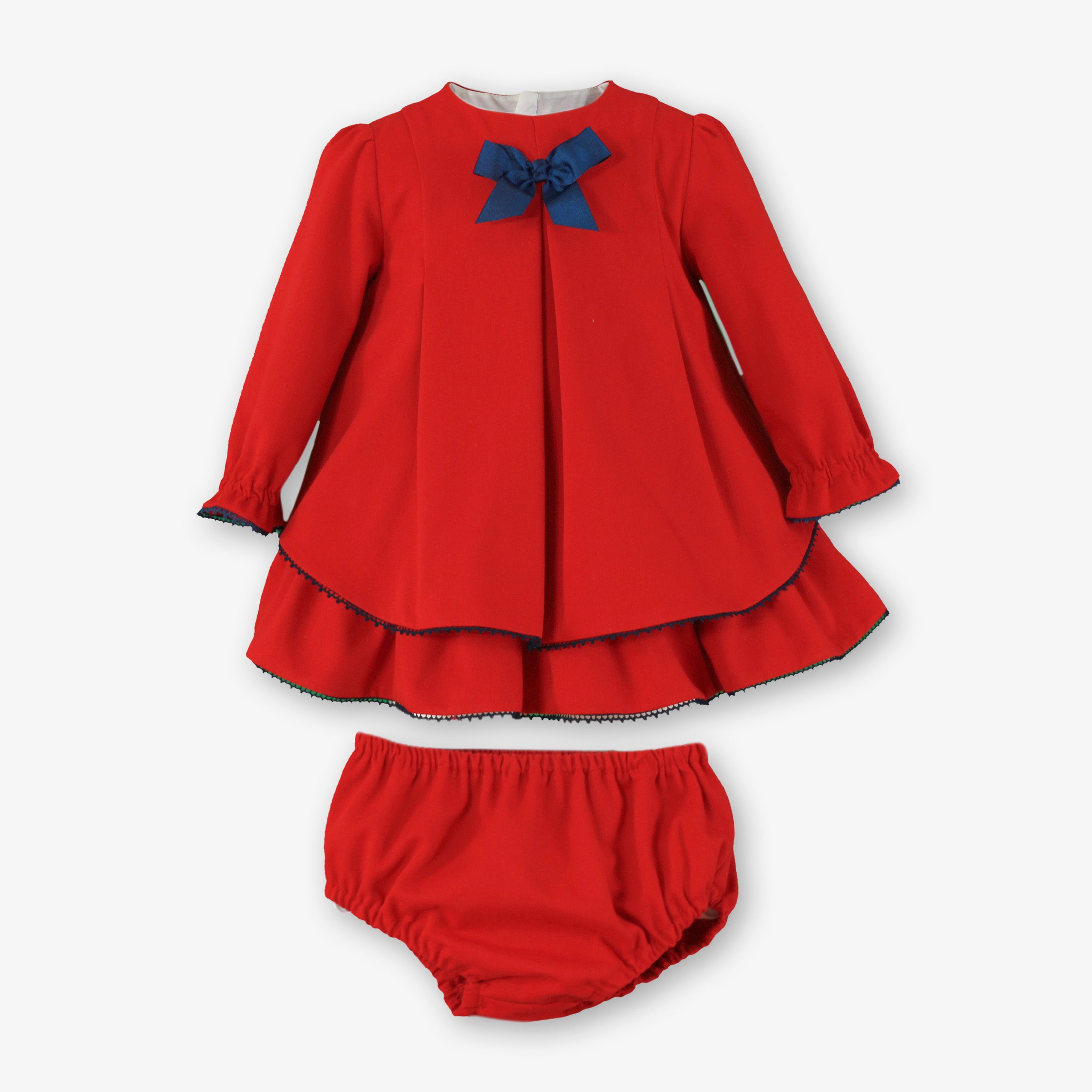 Vestido braguita bebé Miranda 131-VB - vista delantera
