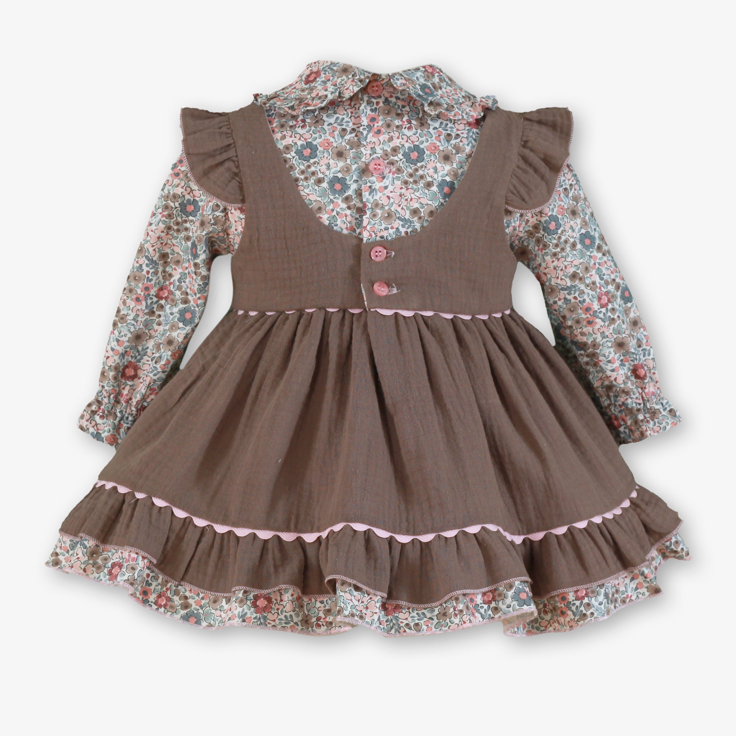 Vestido bebé Miranda 138-V - vista trasera