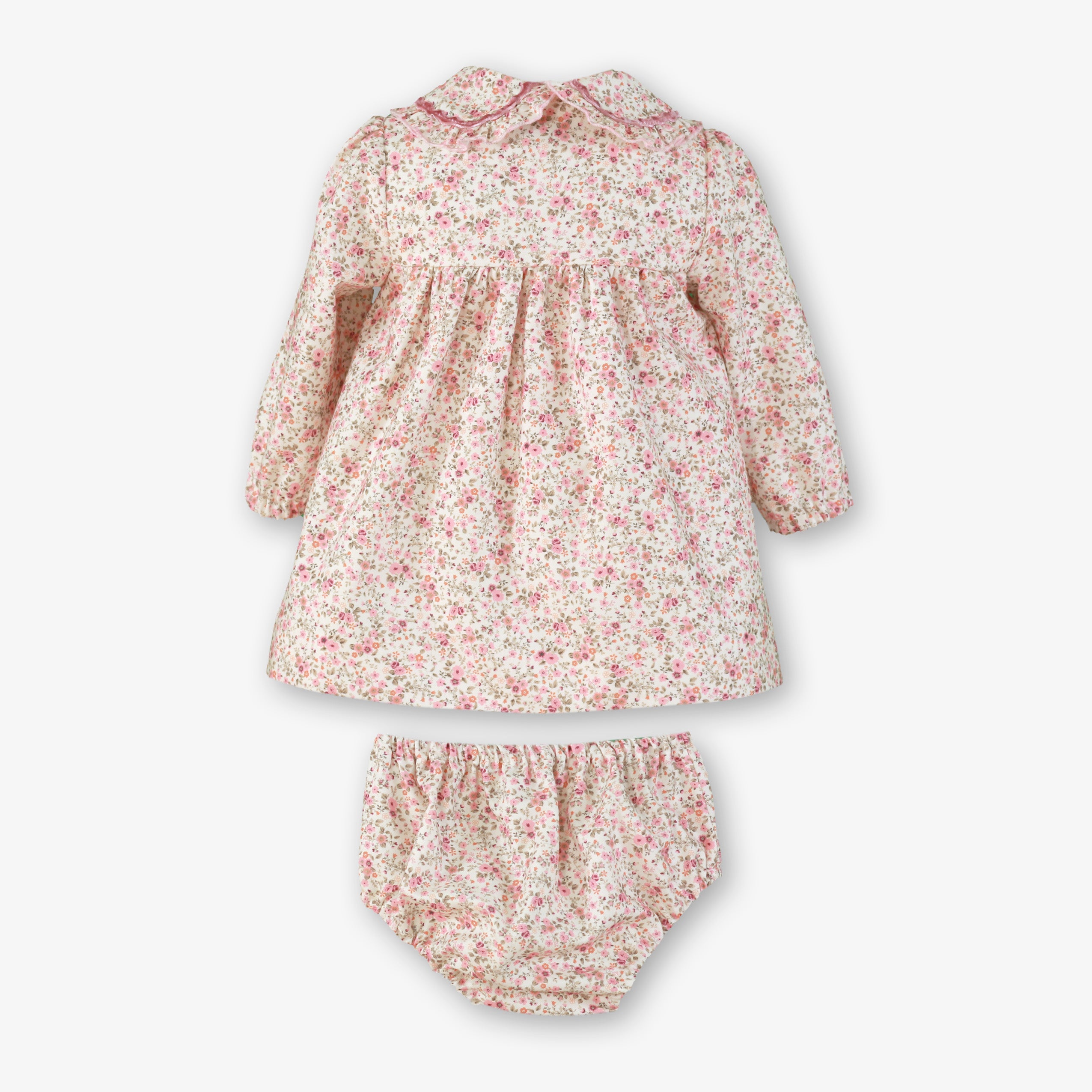 Vestido braguita bebé Miranda 146-VB - vista trasera