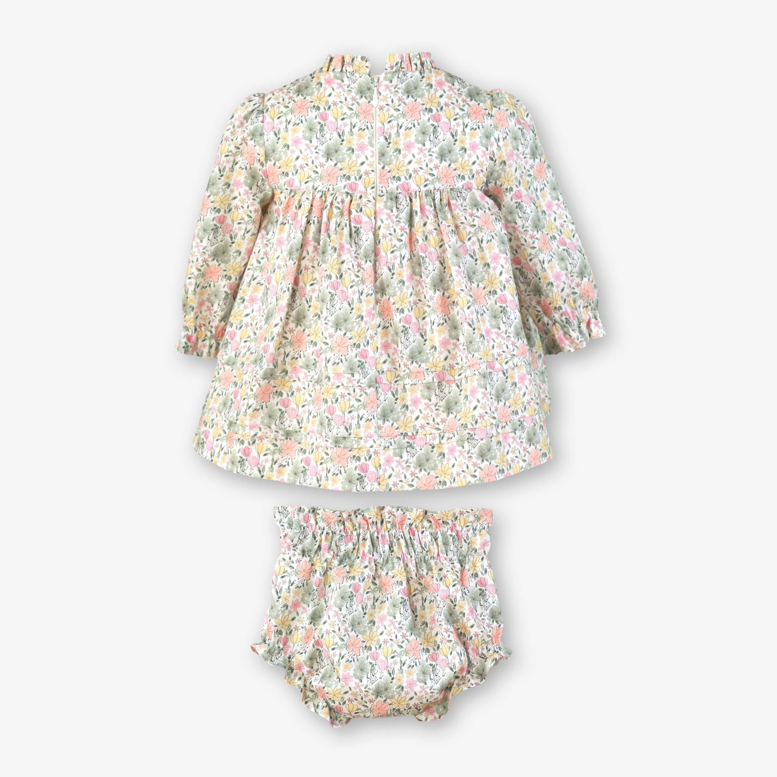 Vestido braguita bebé Miranda 148-VB - vista trasera