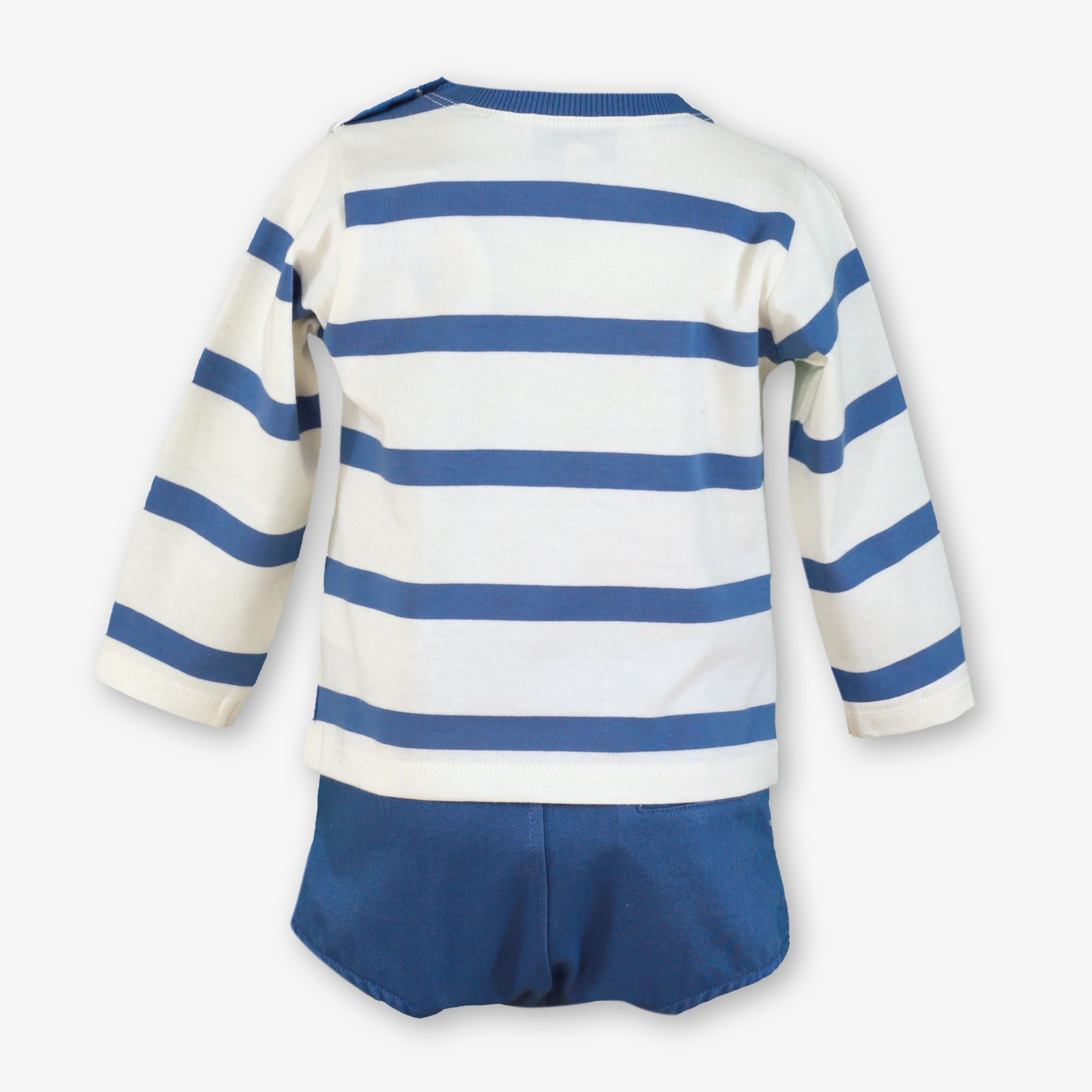 Camiseta pantalón corto bebé niño Miranda 502-23 - vista trasera