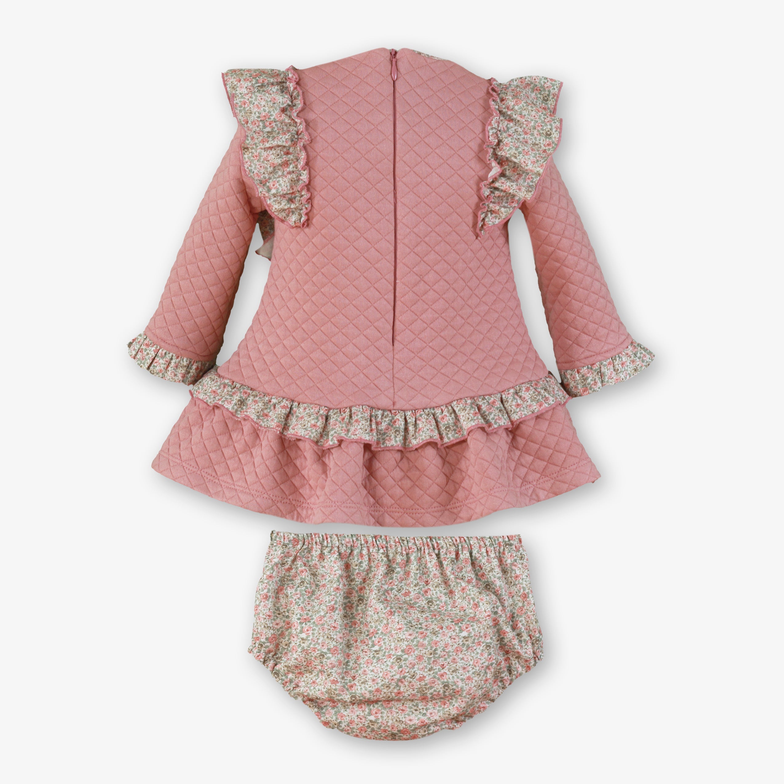 Vestido braguita bebé Miranda 516-VB - vista trasera