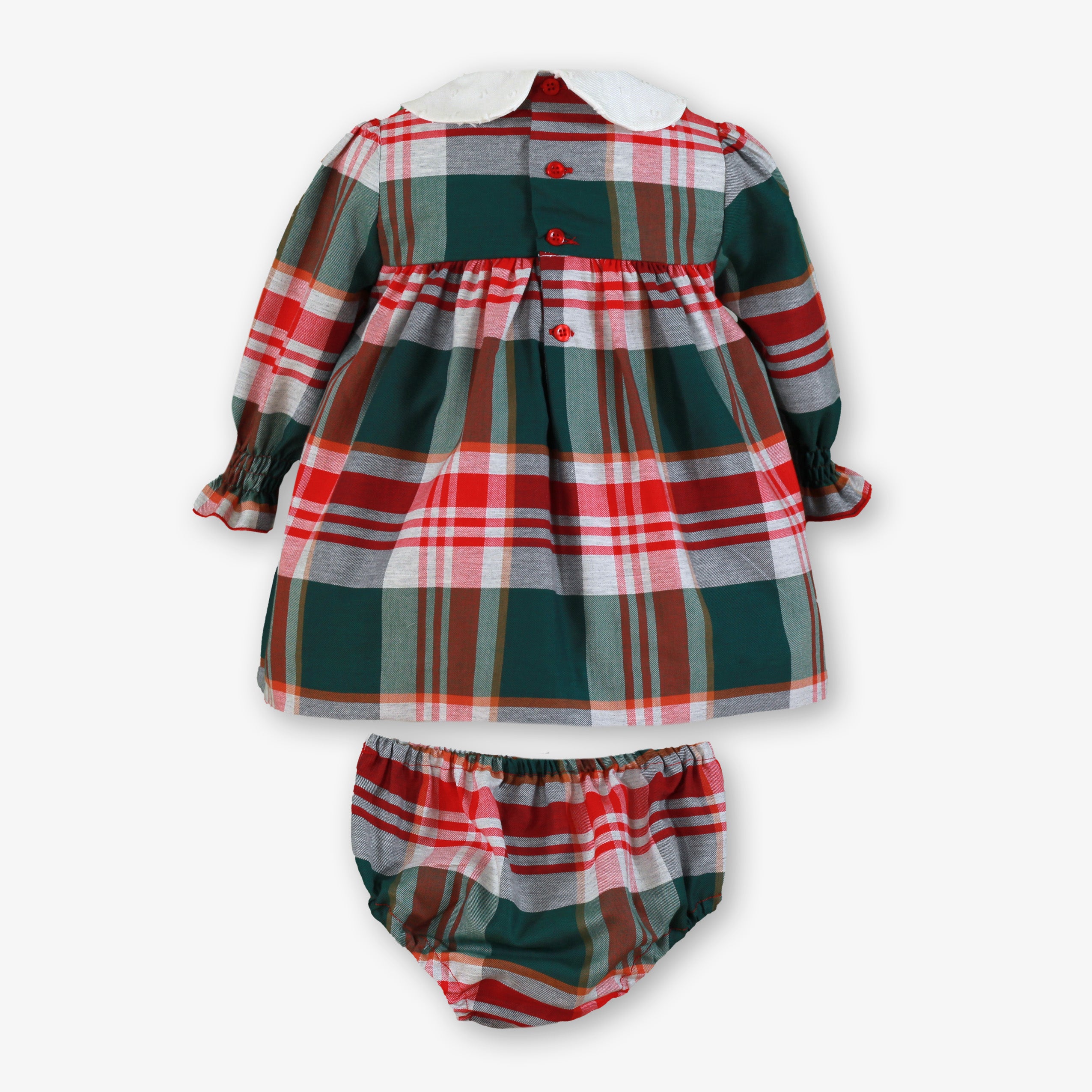 Vestido braguita bebé Miranda 518-VB - vista trasera