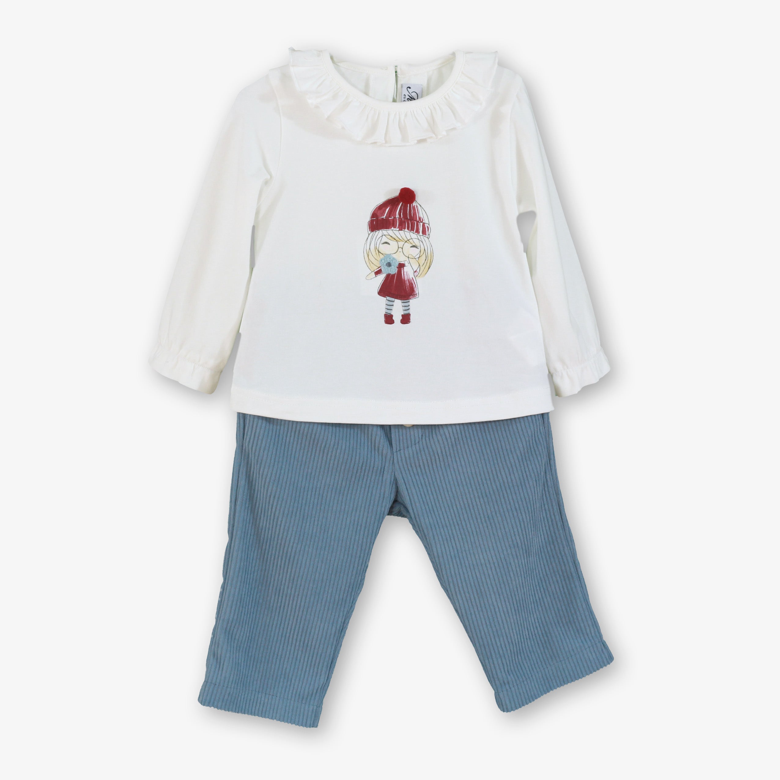 Camiseta pantalon bebé niña Miranda 526-23 - vista delantera