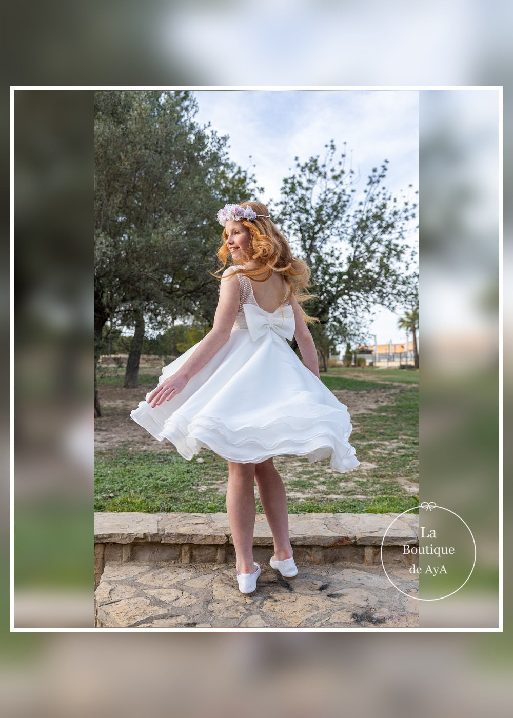 vestido comunion aliana meninas 26035 trasera