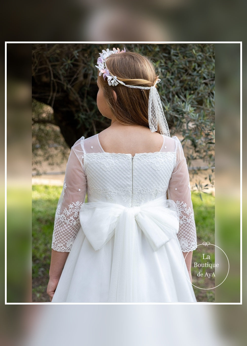 vestido comunion beatriz meninas 26033 trasera