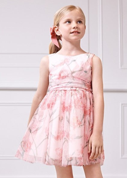 Vestido tul estampado floral 05086 - La boutique de AyA Abel y Lula