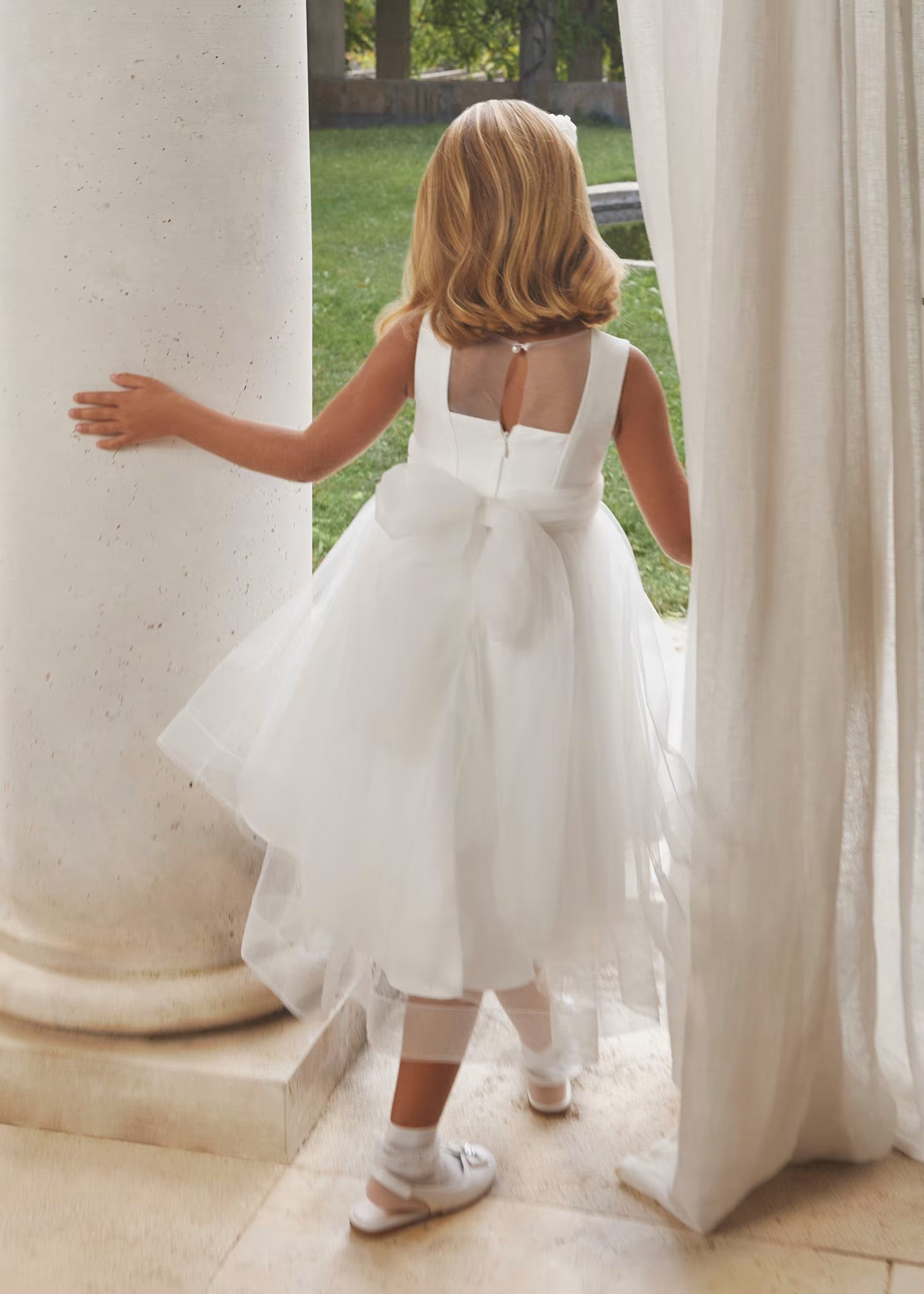 Vestido tul fantasia brillo 05081