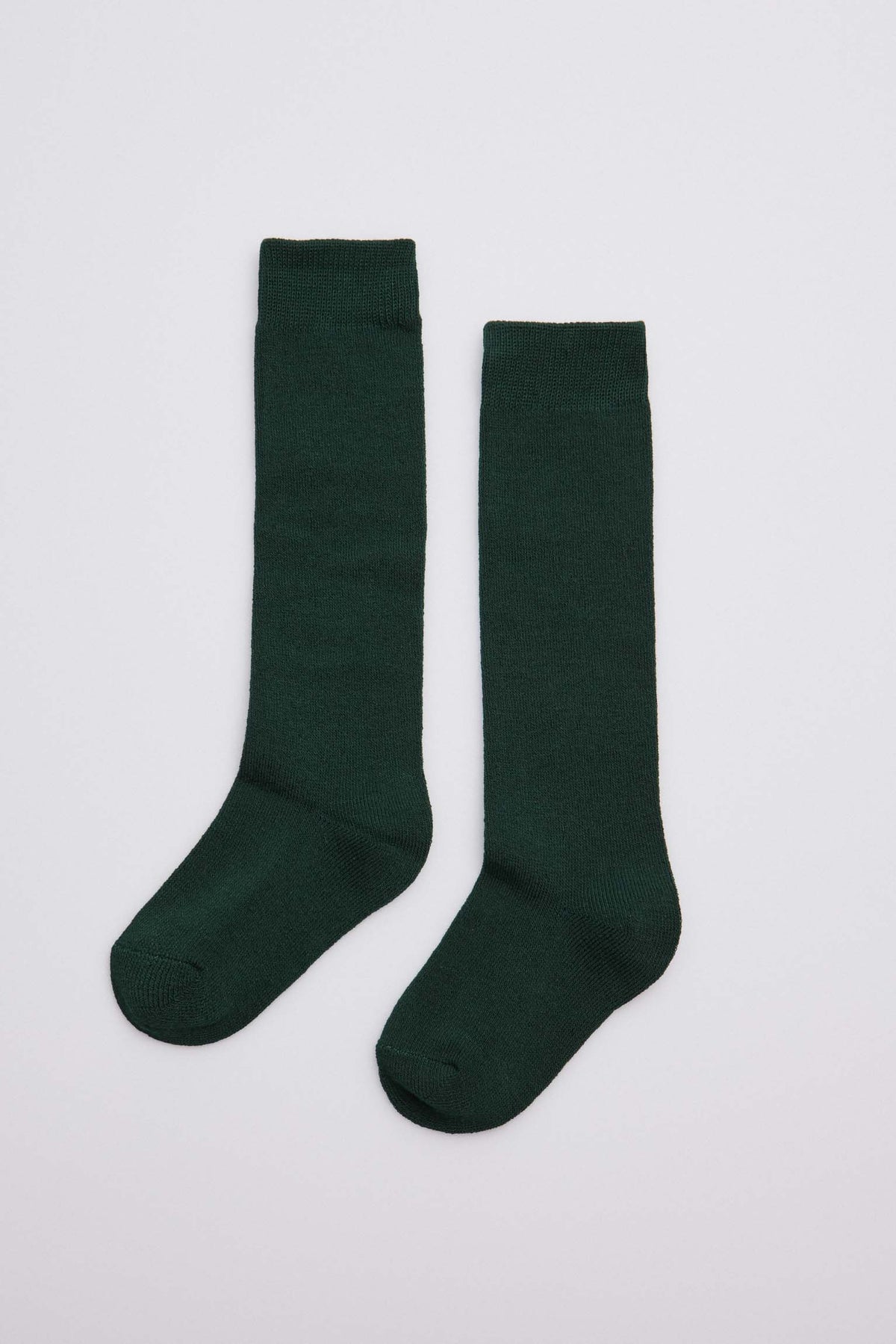 Calcetines infantiles largos de algodón verde botella Ysabel Mora 02815 - segunda fotografía