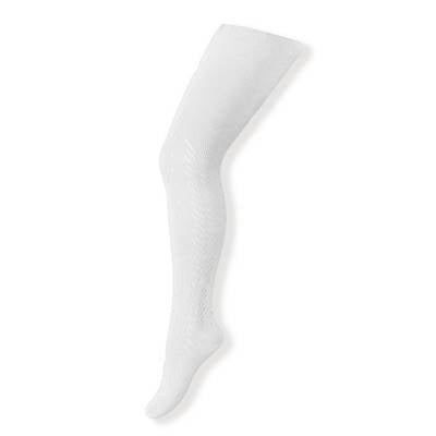 Leotardos calado niña blanco 01 Miranda 1500 - La boutique de AyA Miranda