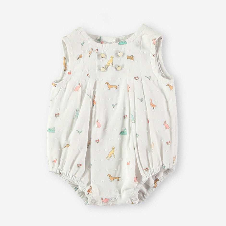 Ranita estampado animales amarillo CocoAcqua 80149 - La boutique de AyA Coco Acqua