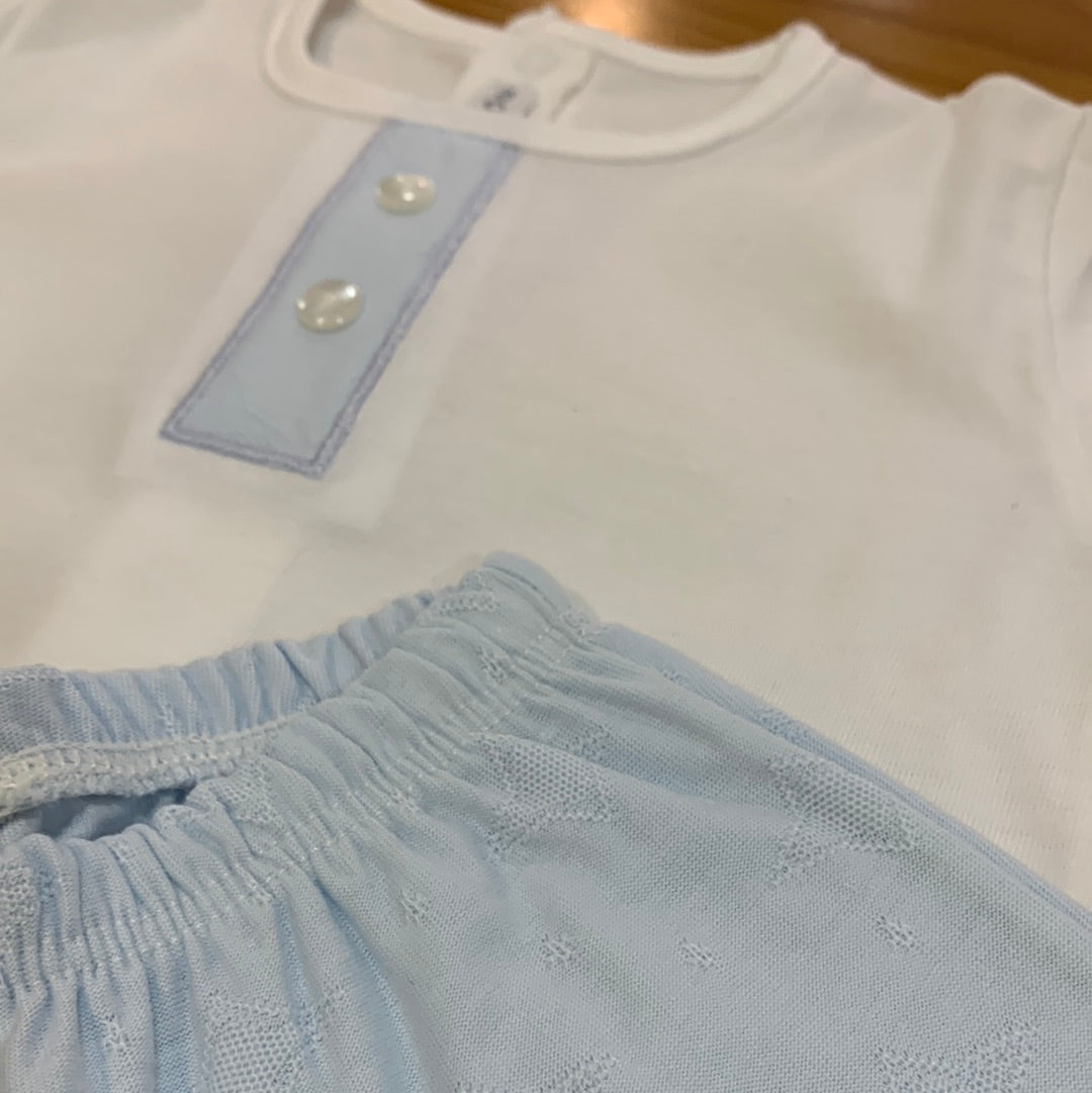 Pijama azul niño calamaro 35145 - La boutique de AyA Calamaro