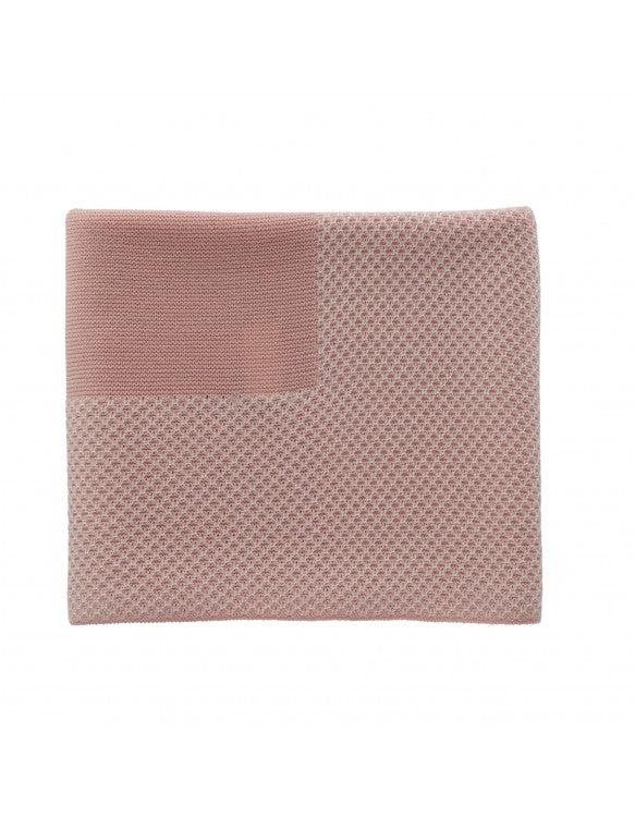 Chal punto rosa empolvado 10071 - La boutique de AyA Martin Aranda