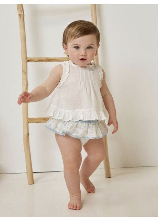 MARTIN ARANDA CONJUNTO NIÑA BULANICO BLANCO ROTO 20037 - La boutique de AyA Martin Aranda