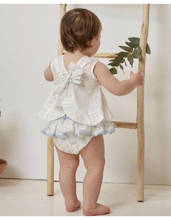 MARTIN ARANDA CONJUNTO NIÑA BULANICO BLANCO ROTO 20037 - La boutique de AyA Martin Aranda