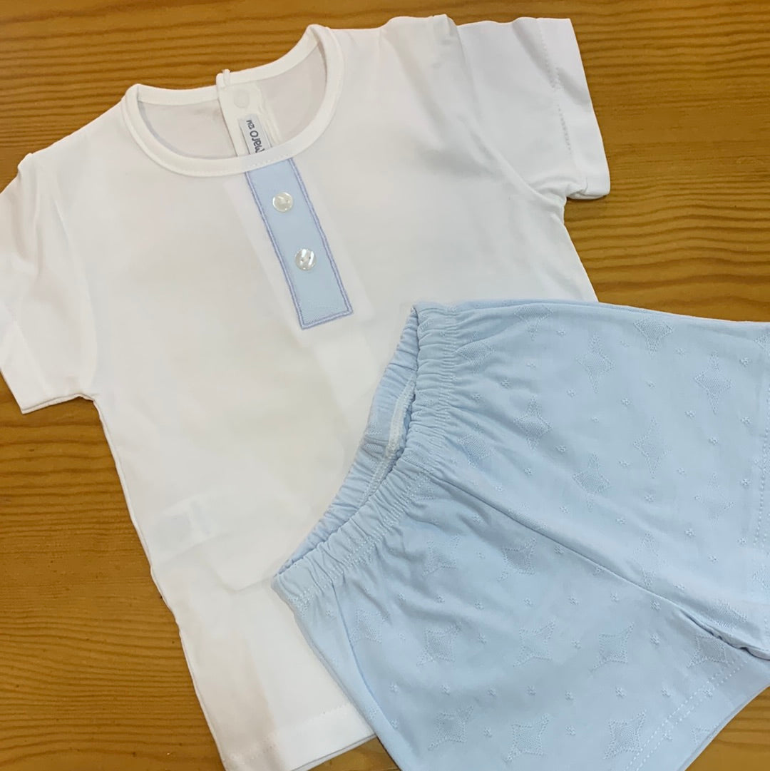 Pijama azul niño calamaro 35145 - La boutique de AyA Calamaro