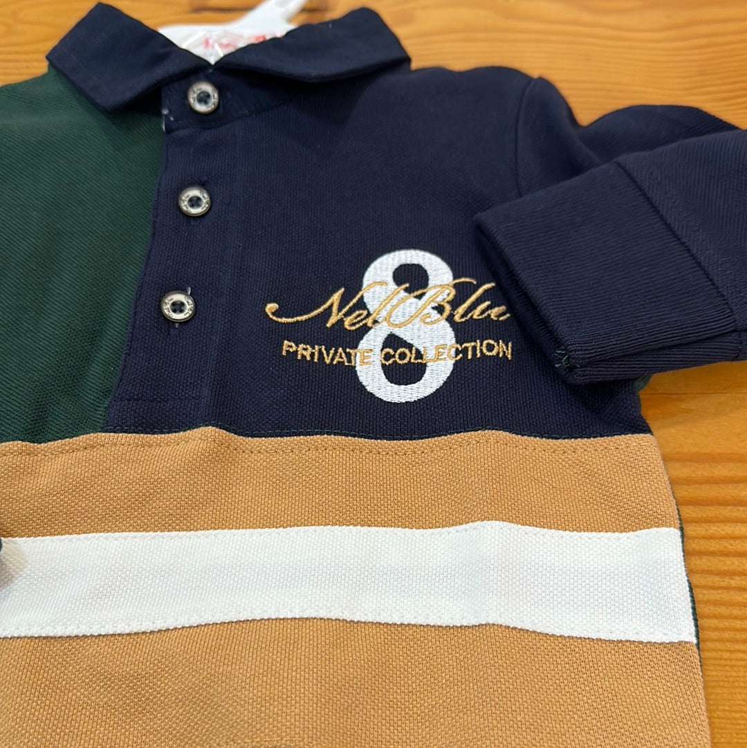 Polo bebe niño verde NelBlue 1106 - La boutique de AyA NEL-BLU