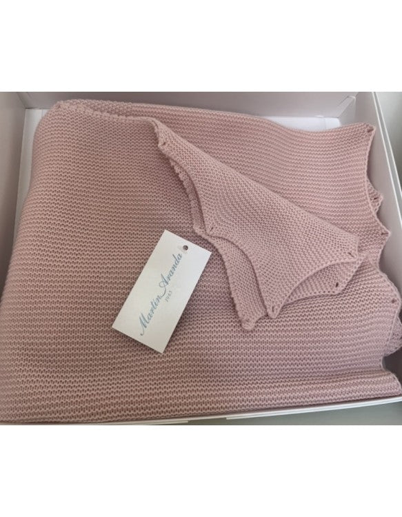 Chal punto rosa 100% algodón 10007 - La boutique de AyA Martin Aranda