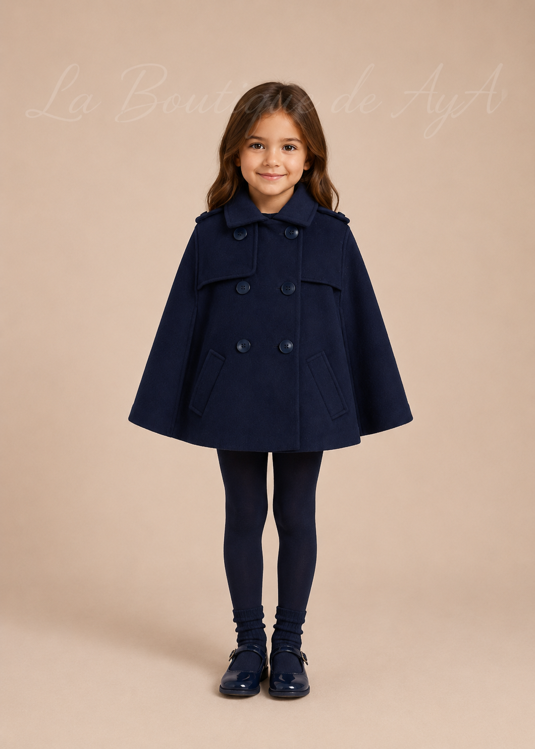 Abrigos y capas Miranda niña otoño invierno 2026-2027