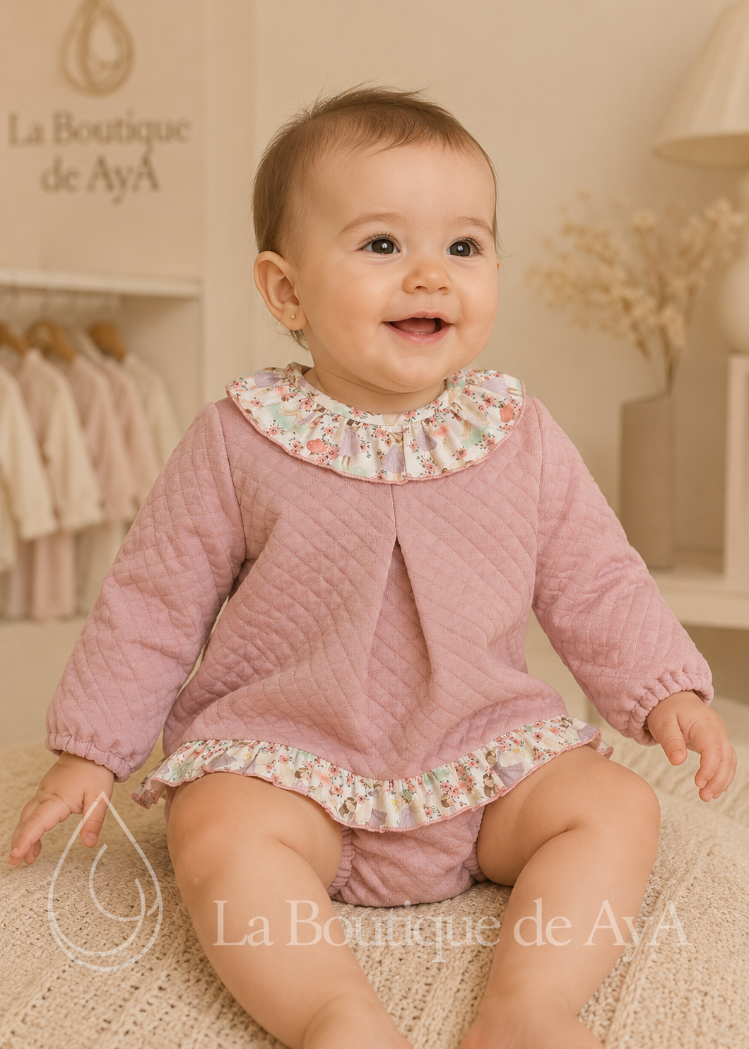 Conjuntos para bebé niña otoño invierno 2026-2027 | La Boutique de AyA
