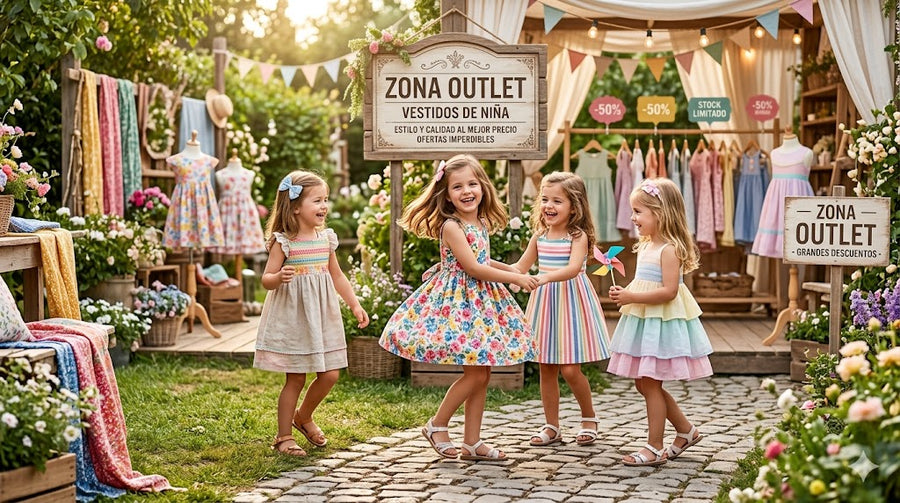 Outlet vestidos de niña