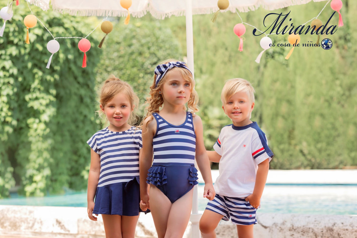 Bañadores y moda de baño infantil